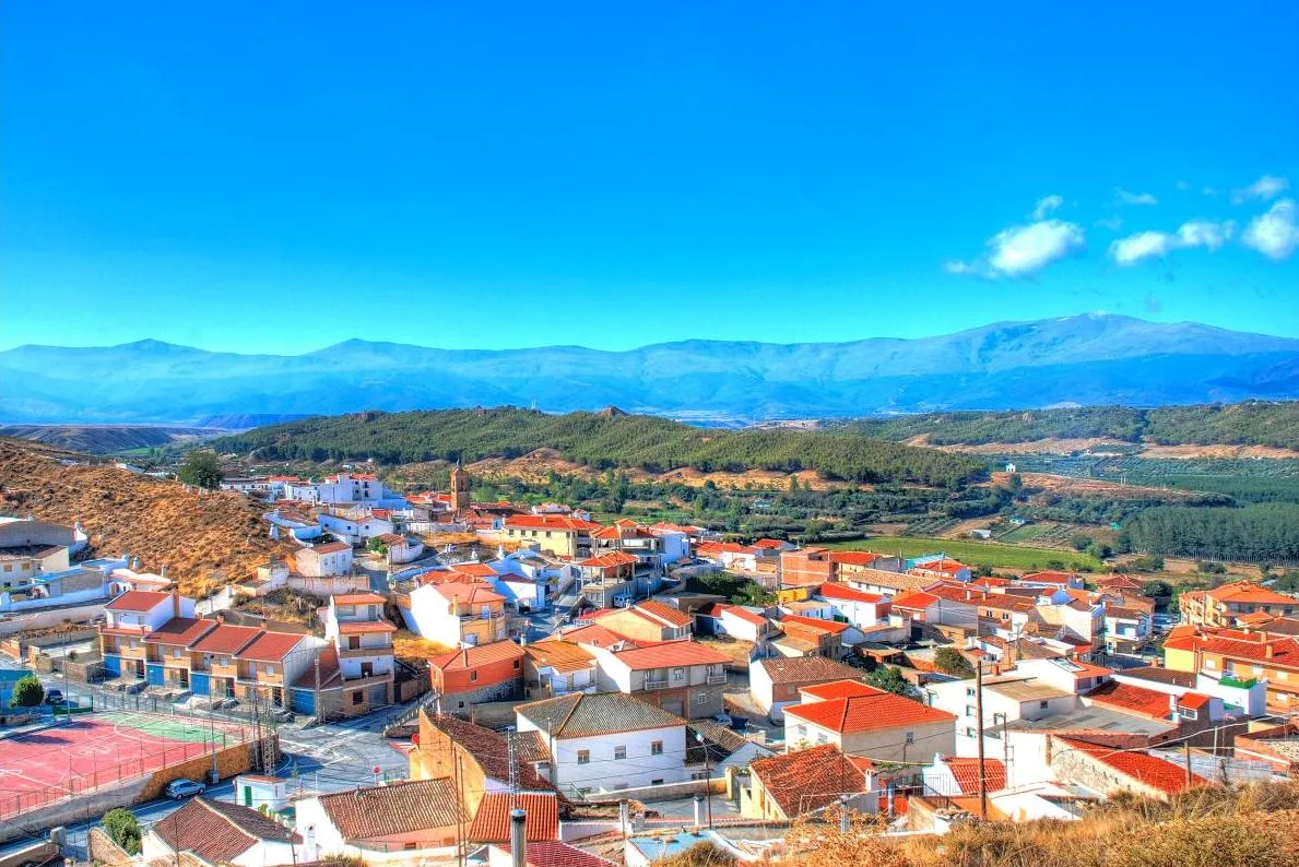 Photo showing: Alcudia de Guadix - Vista panorámica