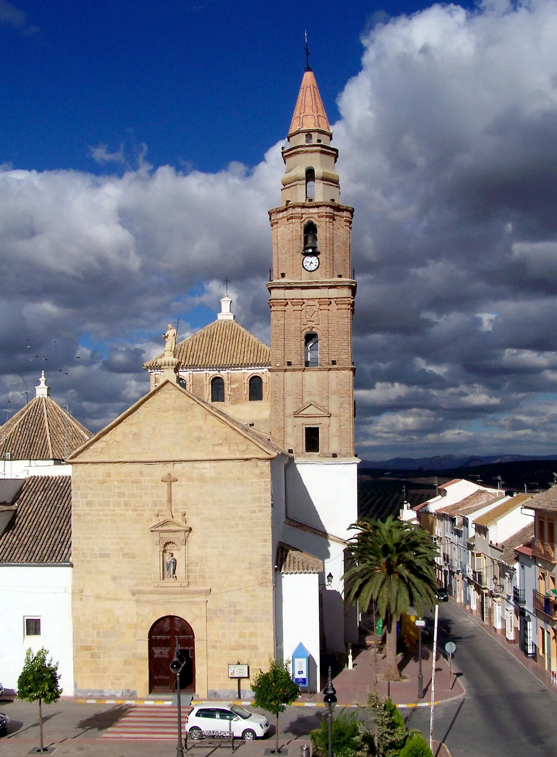Photo showing: Iglesia parrroquial de la Inmaculada Concepción, en Benamejí, Córdoba, España.