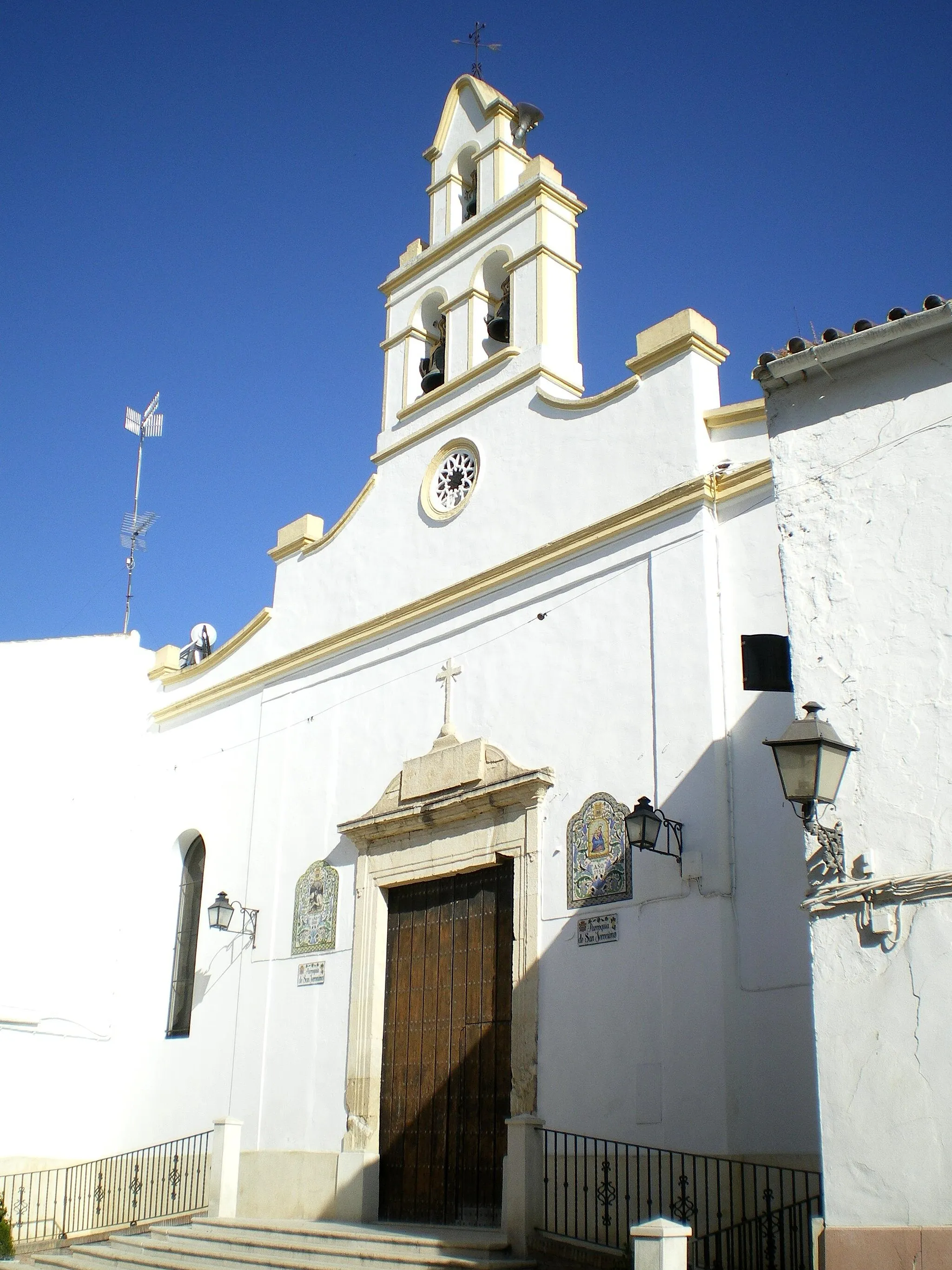 Photo showing: Fachada de la iglesia de San Jerónimo en Moriles, en la provincia Córdoba (España).