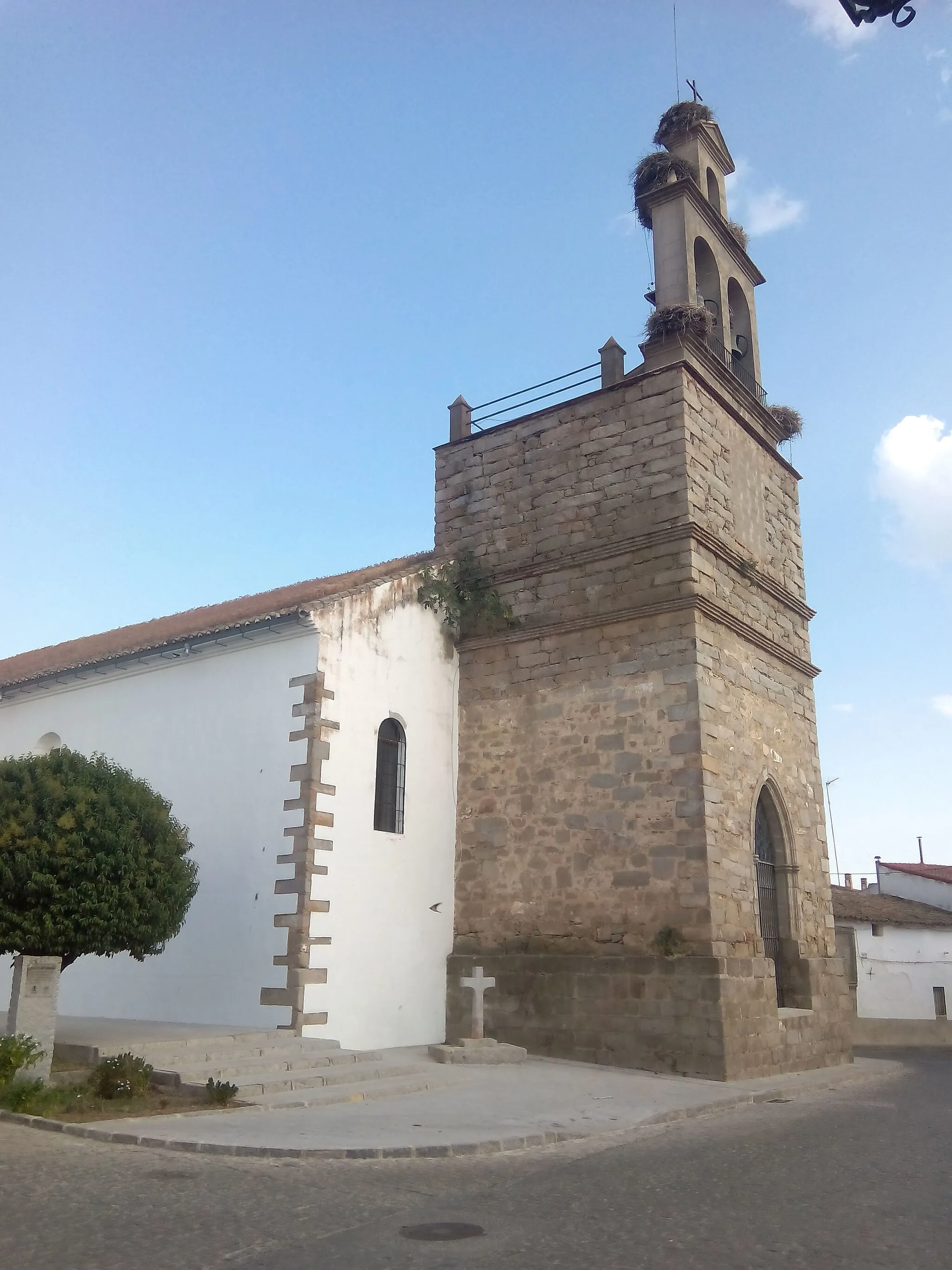 Photo showing: San Sebastián church in Torrecampo. It is a Gothic-Mudejar temple of the XV century.