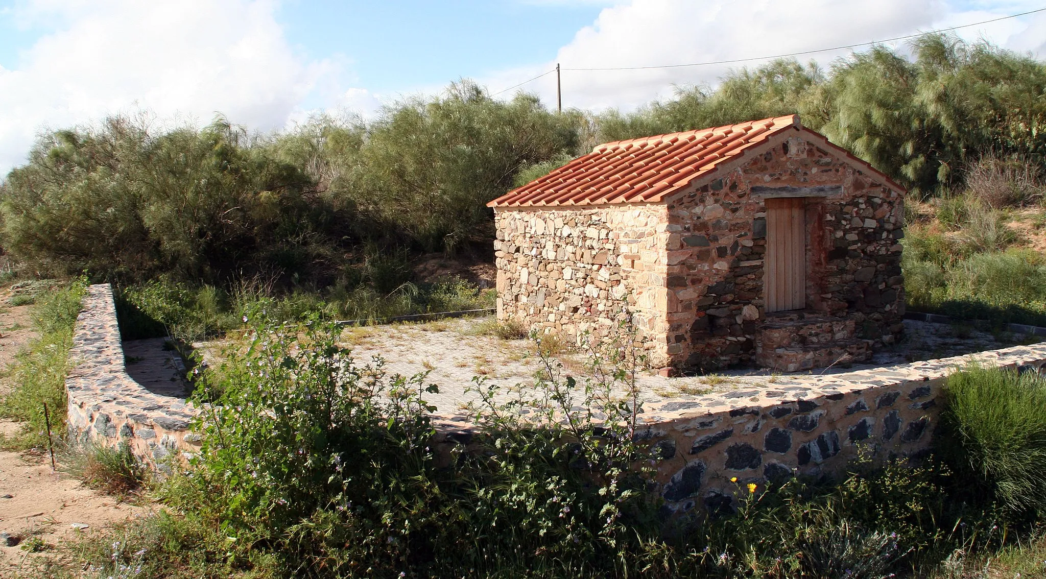 Photo showing: Mausoleo romano de Isla Canela. Punta del Moral. Ayamonte.