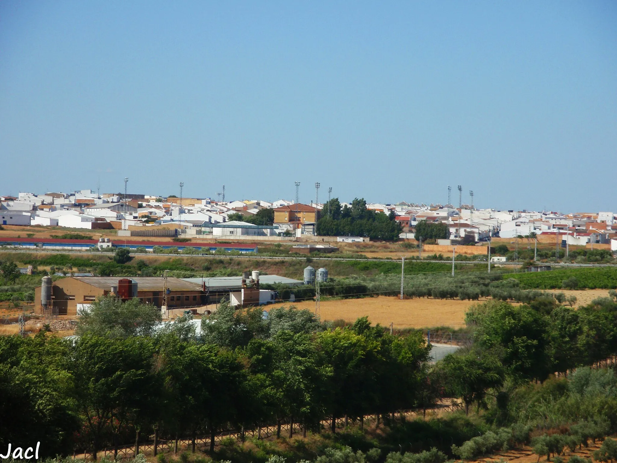 Photo showing: Vista de Bollullos Par del Condado, en la provincia de Huelva.