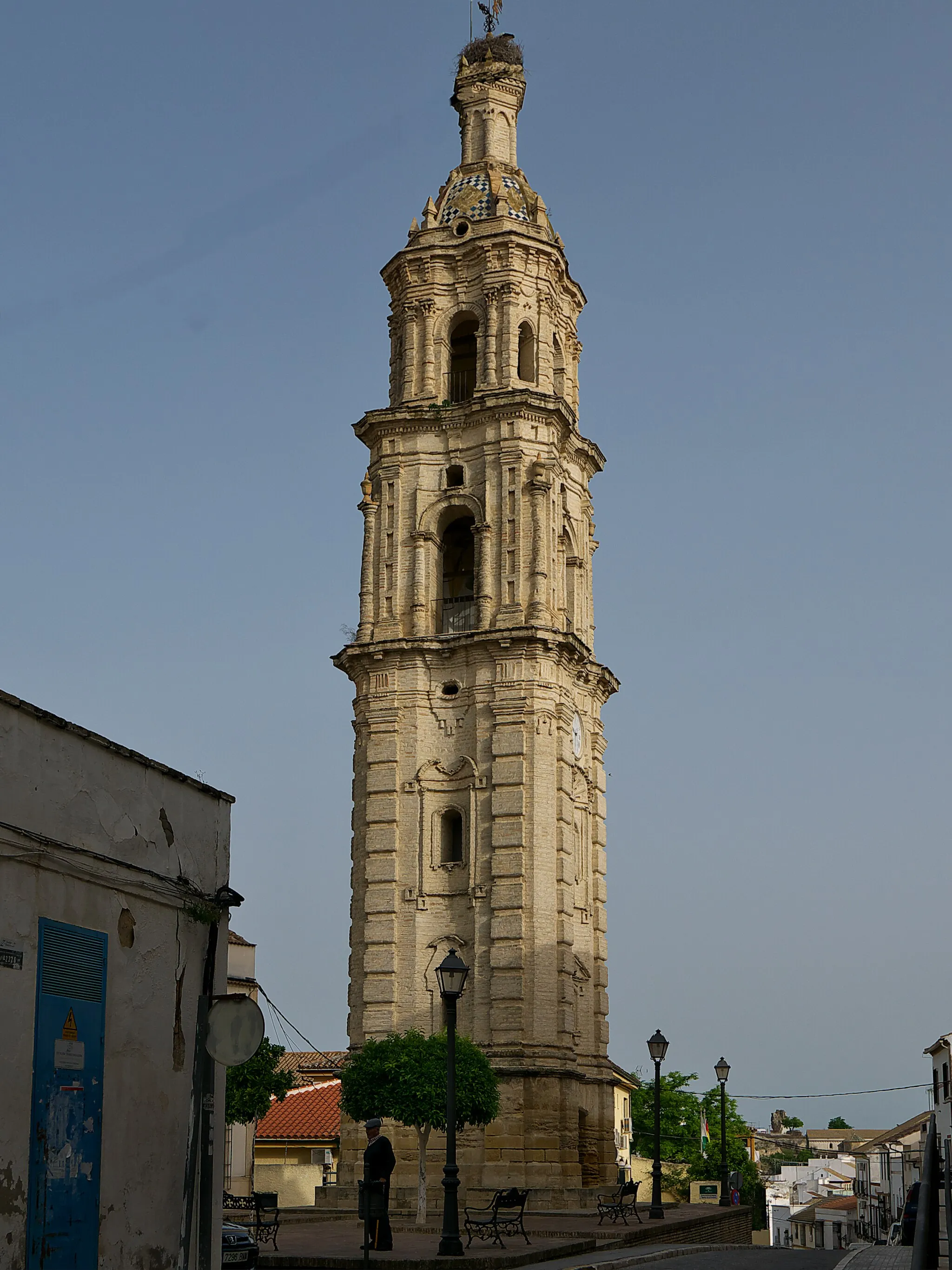 Photo showing: Torre levantada en 1774, según proyecto de Juan Vicente Gutiérrez de Salamanca.