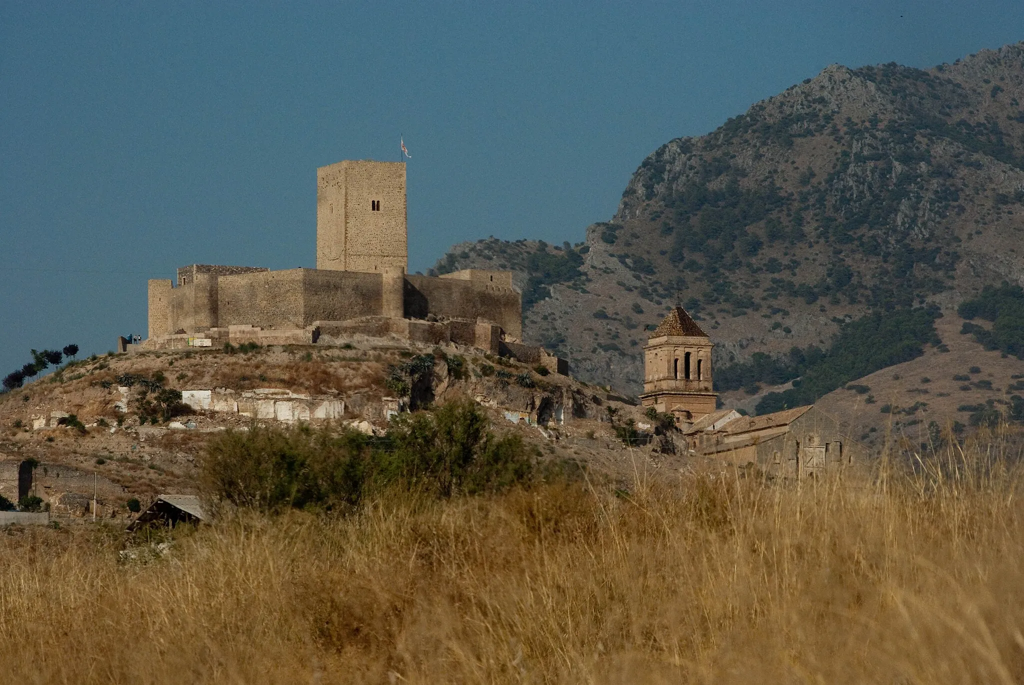 Photo showing: Castillo de Alcaudete, Jaén, España