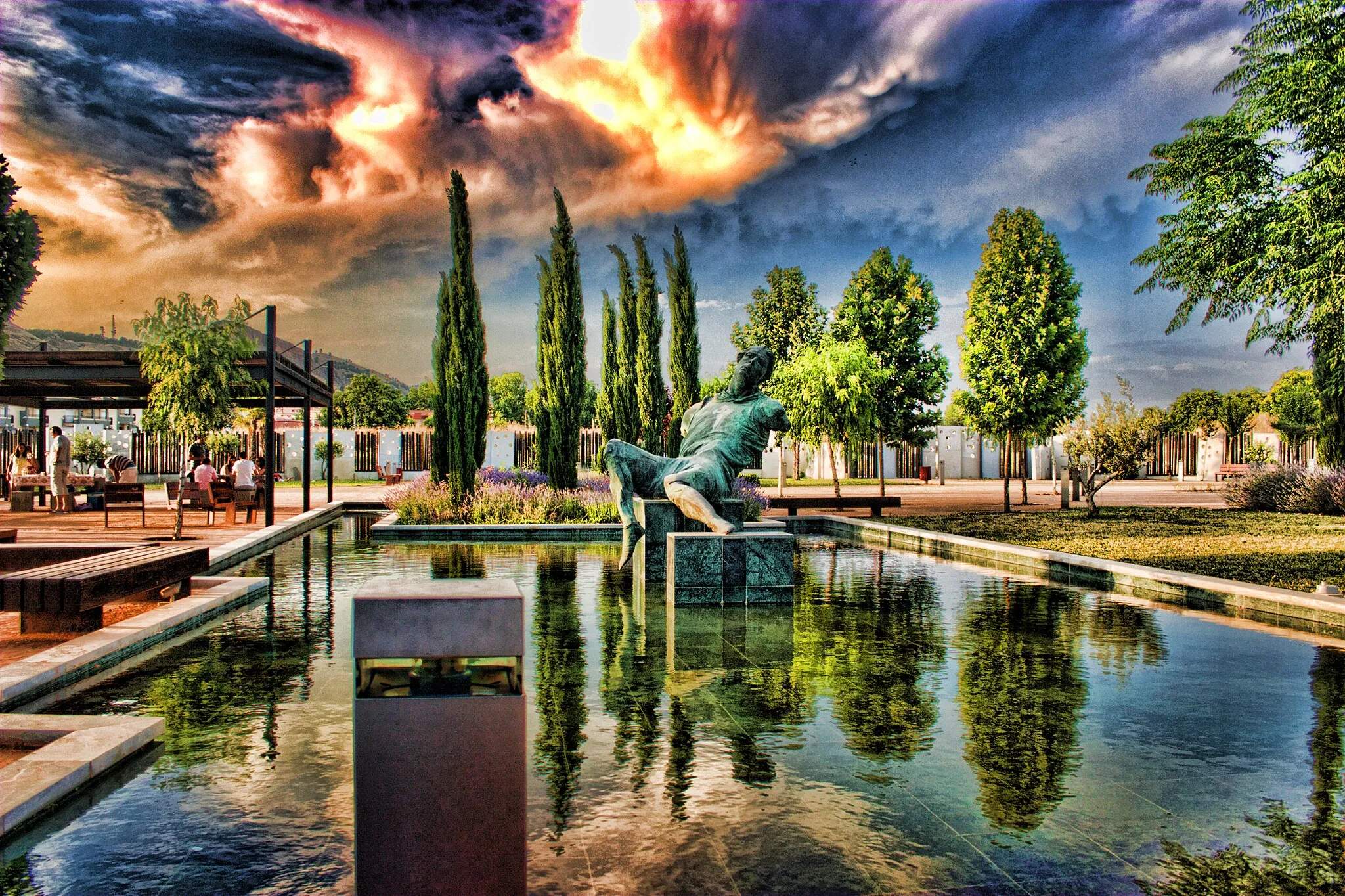 Photo showing: Parque Higueruela con efecto hdr