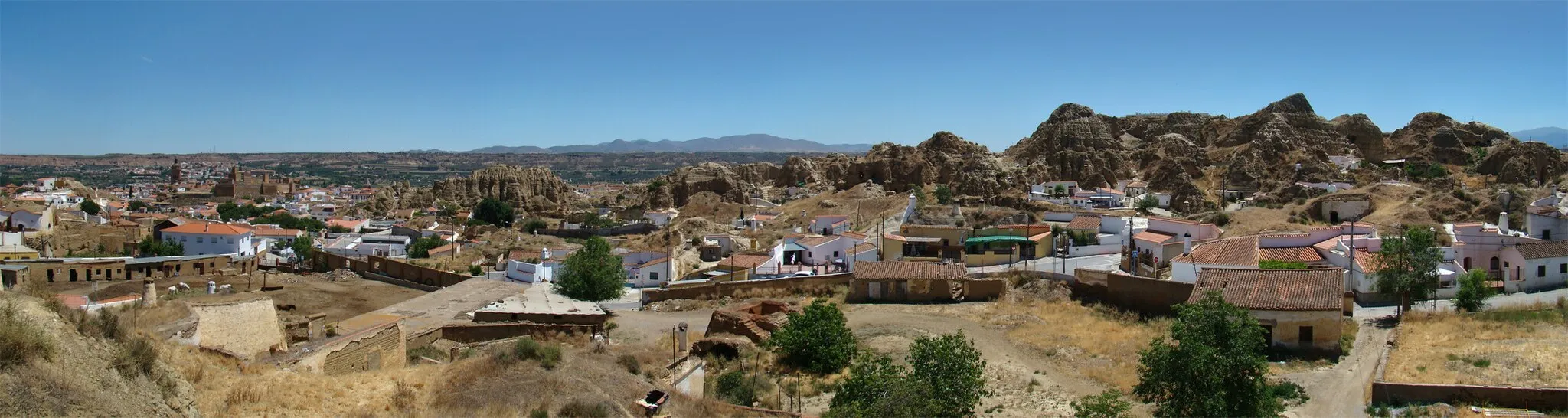 Photo showing: Las Cuevas, Guadix, Andalucía, España.