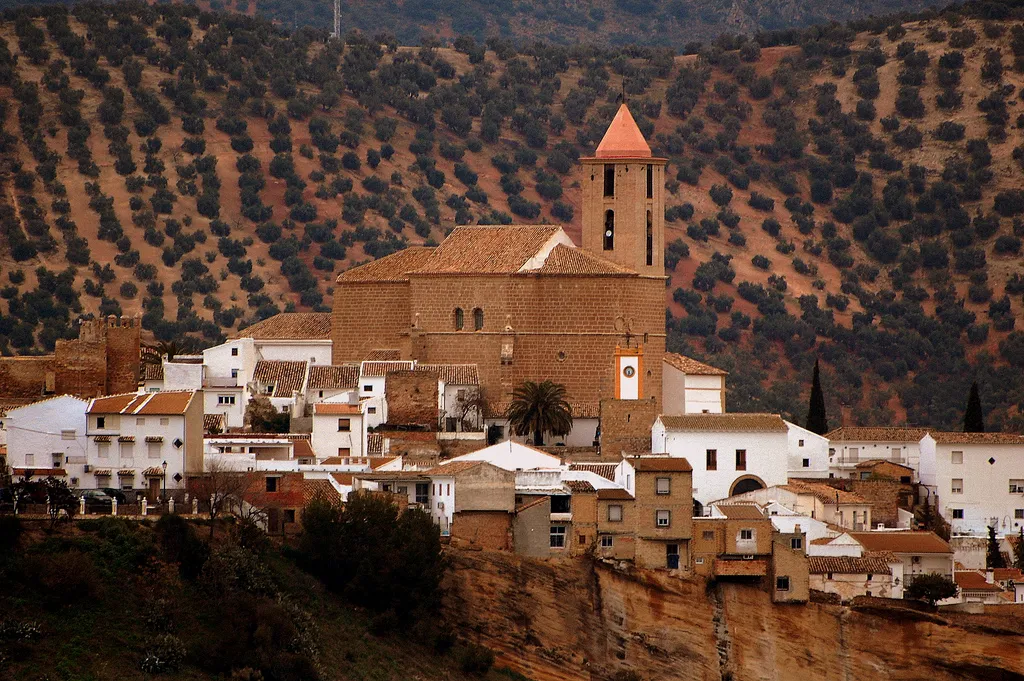 Photo showing: Church of Santiago Apóstol, Iznájar, Spain.