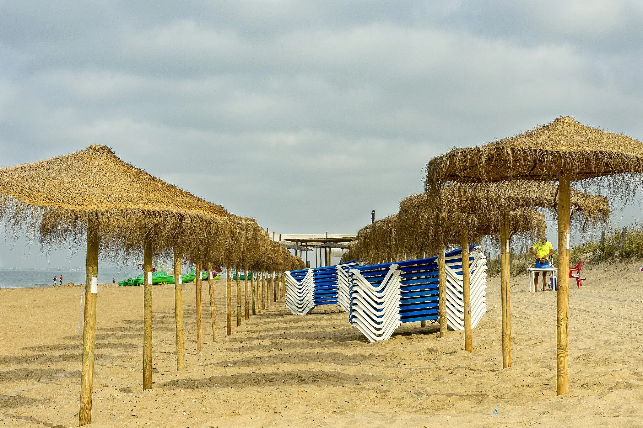 Photo showing: En la playa de Punta Umbría