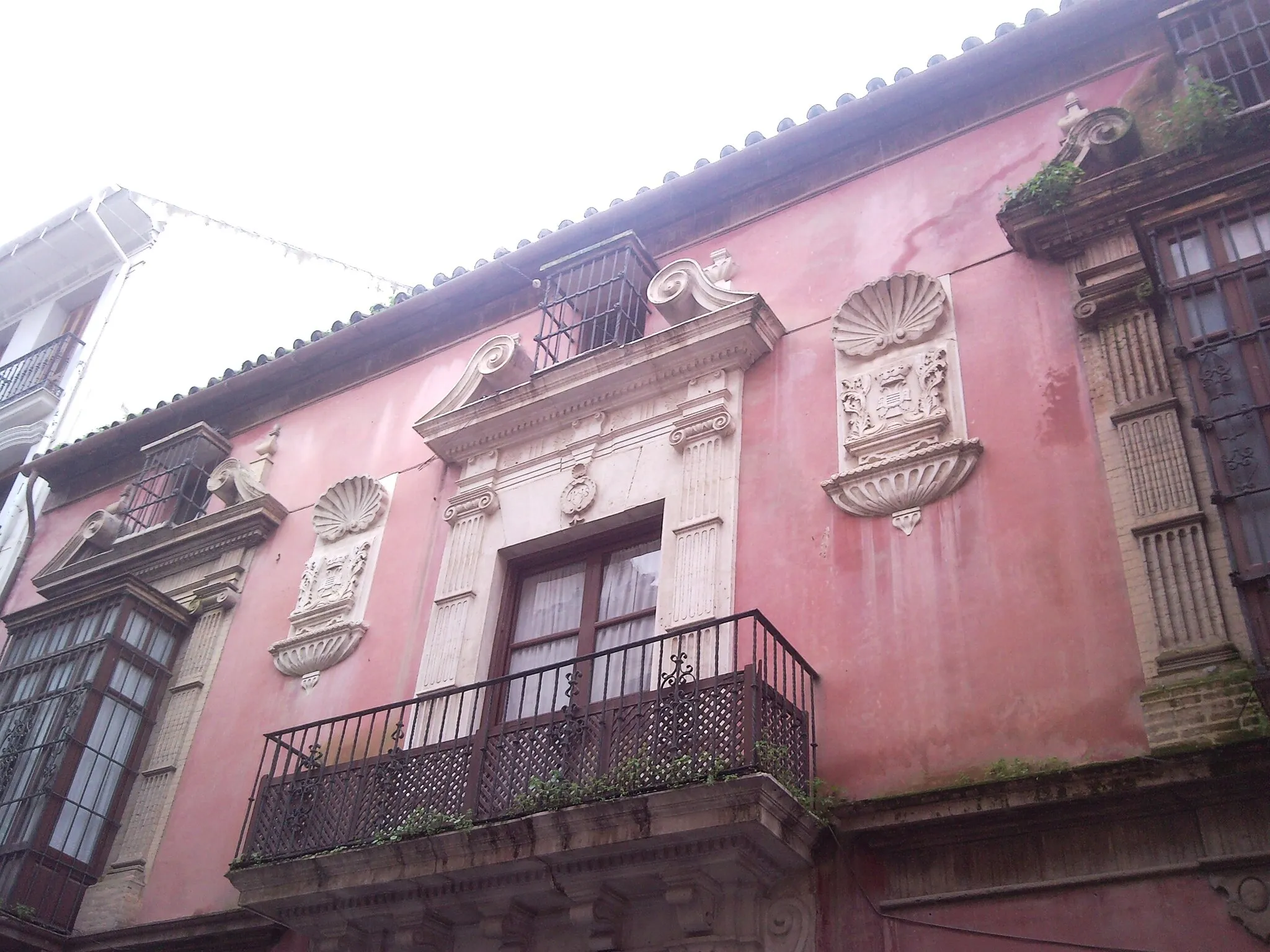 Photo showing: Balconad del Palacio de la Mayordomía de los duques de Medinaceli en Puente Genil
