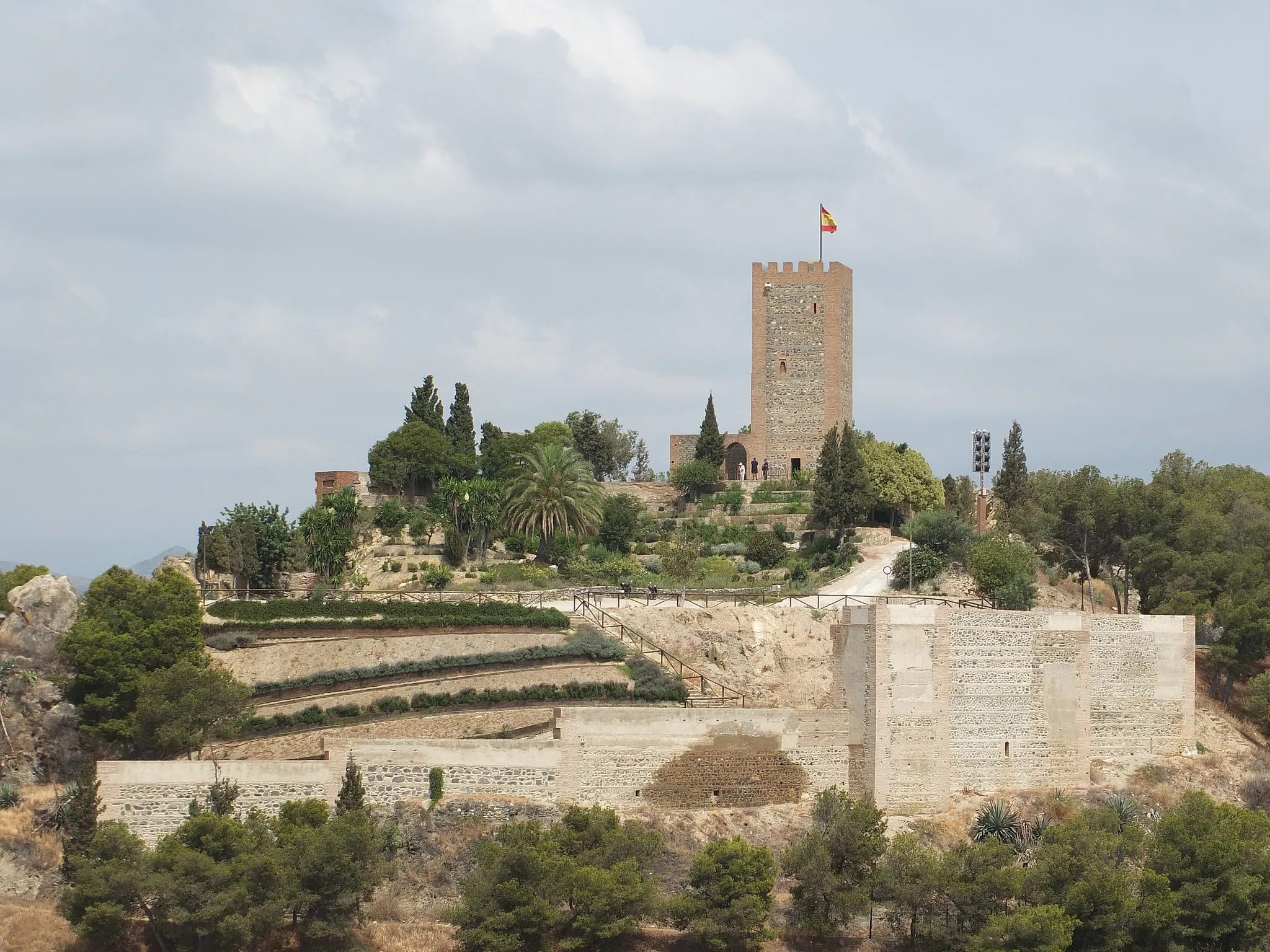 Photo showing: Castillo de Vélez-Málaga, Spain