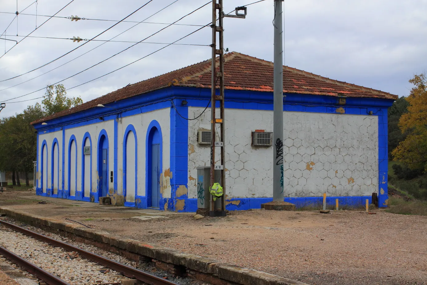 Photo showing: Antigua estación de Venta de Cárdenas, en la provincia de Ciudad Real (España)
