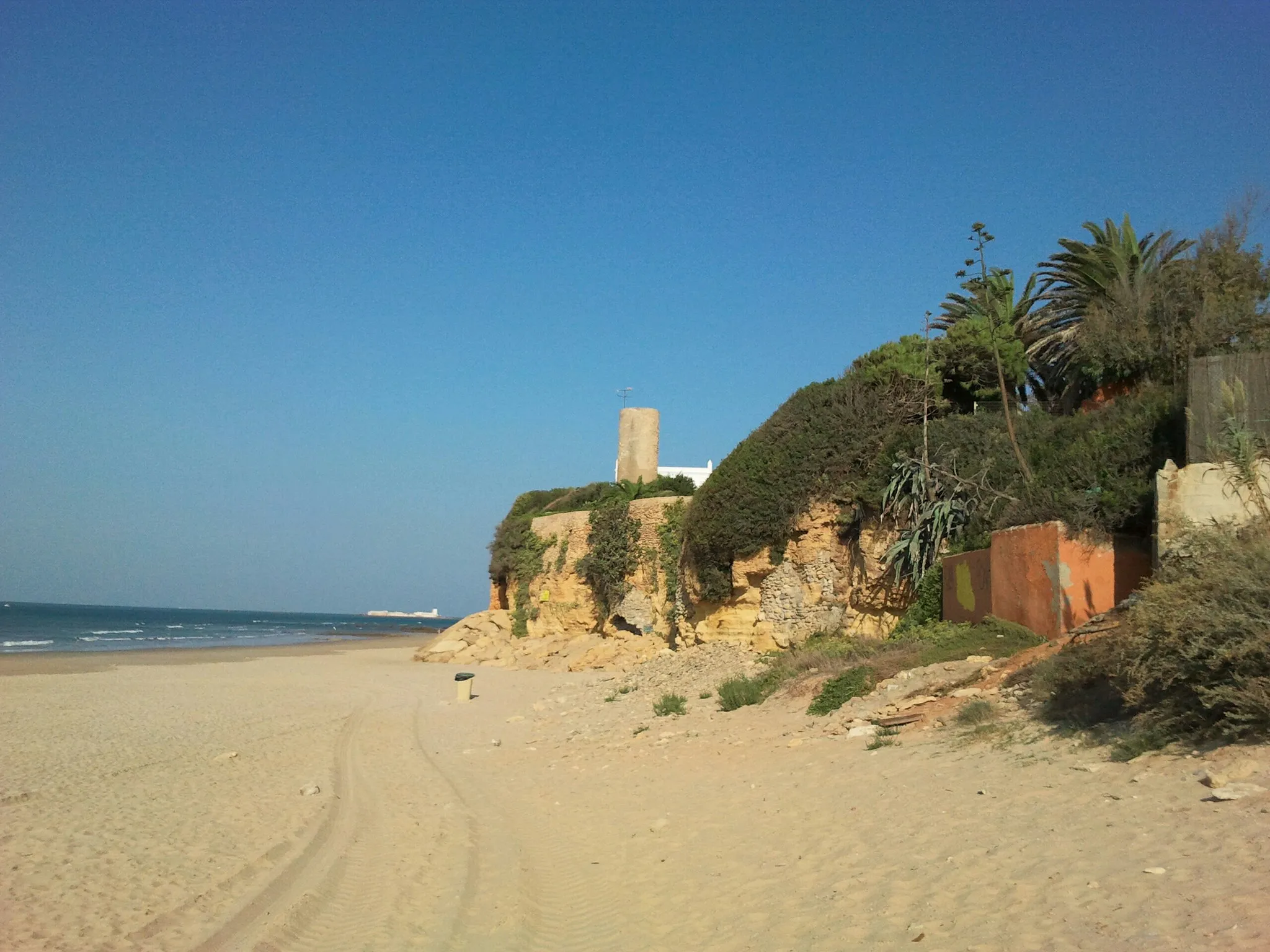 Photo showing: Torre Bermeja, playa de la barrosa, chiclana de la frontera