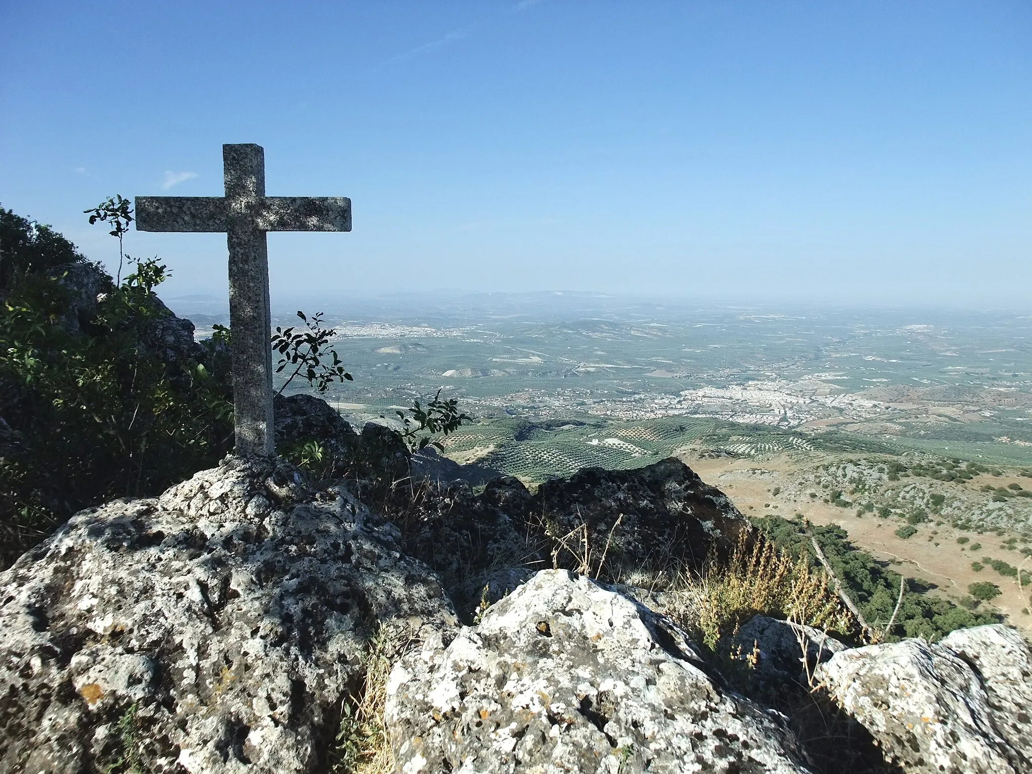 Photo showing: Geopark Sierras Subbéticas in Spain, view to Cabra and Lucena