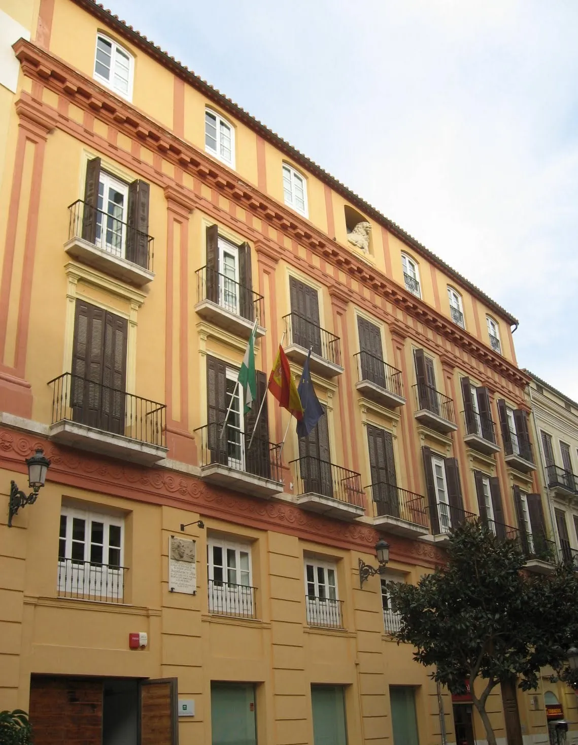 Photo showing: Sede de Turismo Andaluz en calle Compañía 36, Málaga.