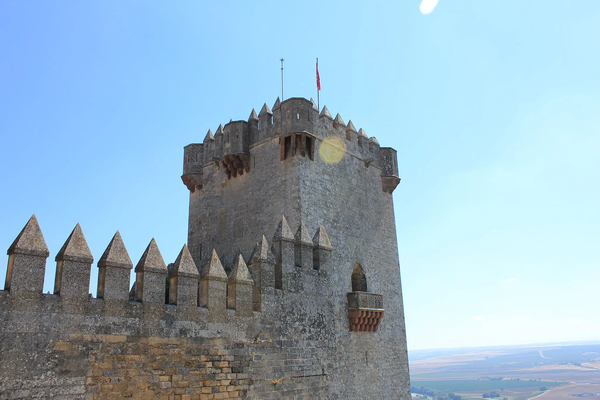Photo showing: Castle's tower