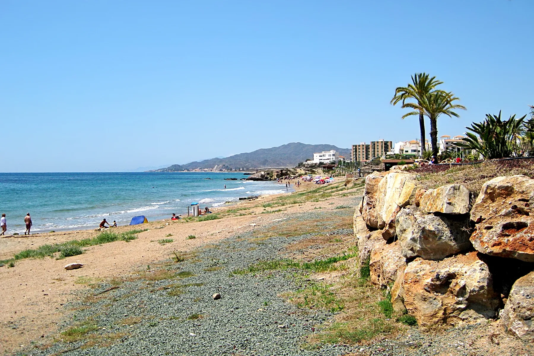 Photo showing: Beach in the spring