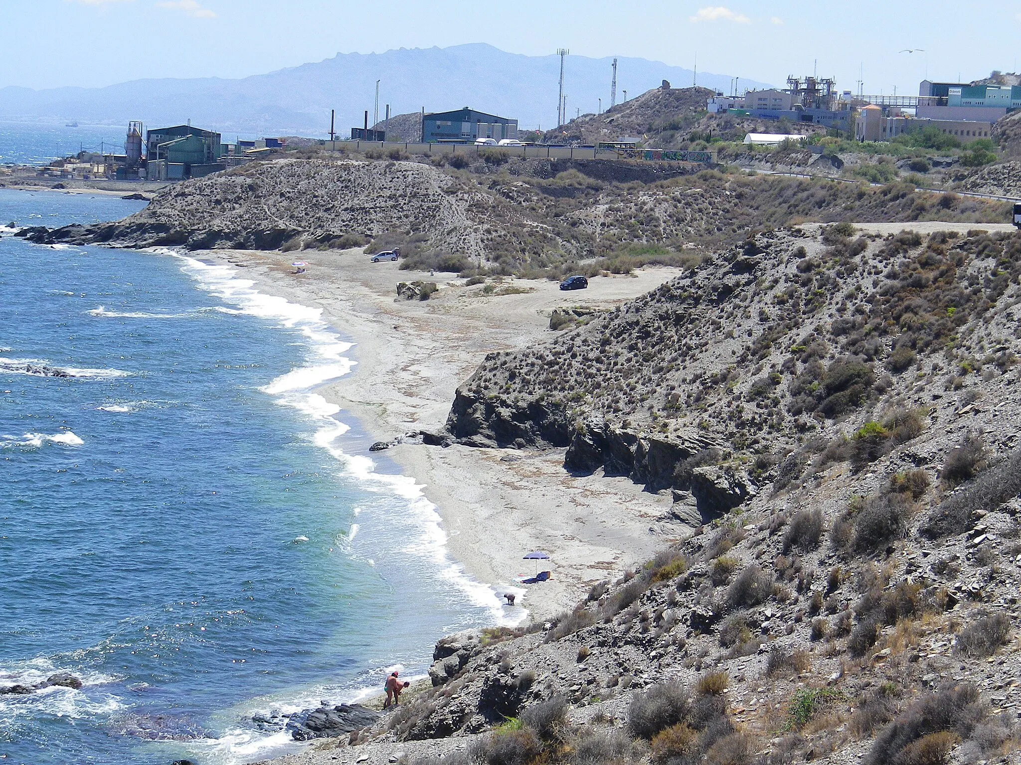 Photo showing: Fotografía de la planta de la empresa farmacéutica Deretil en Villaricos, municipio de Cuevas del Almanzora, provincia de Almería, España.