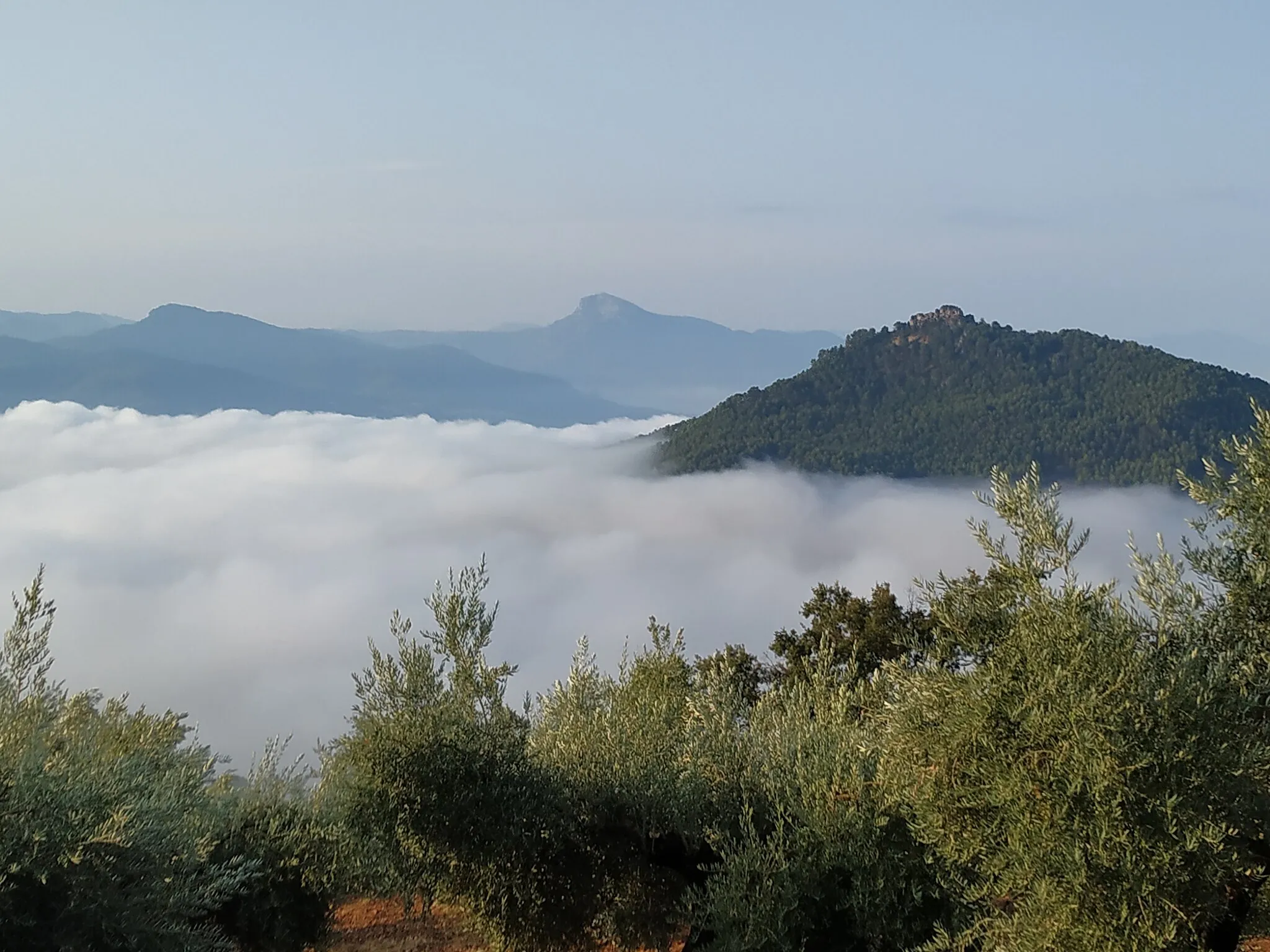 Photo showing: Fuente Carrasca un día entre nubes