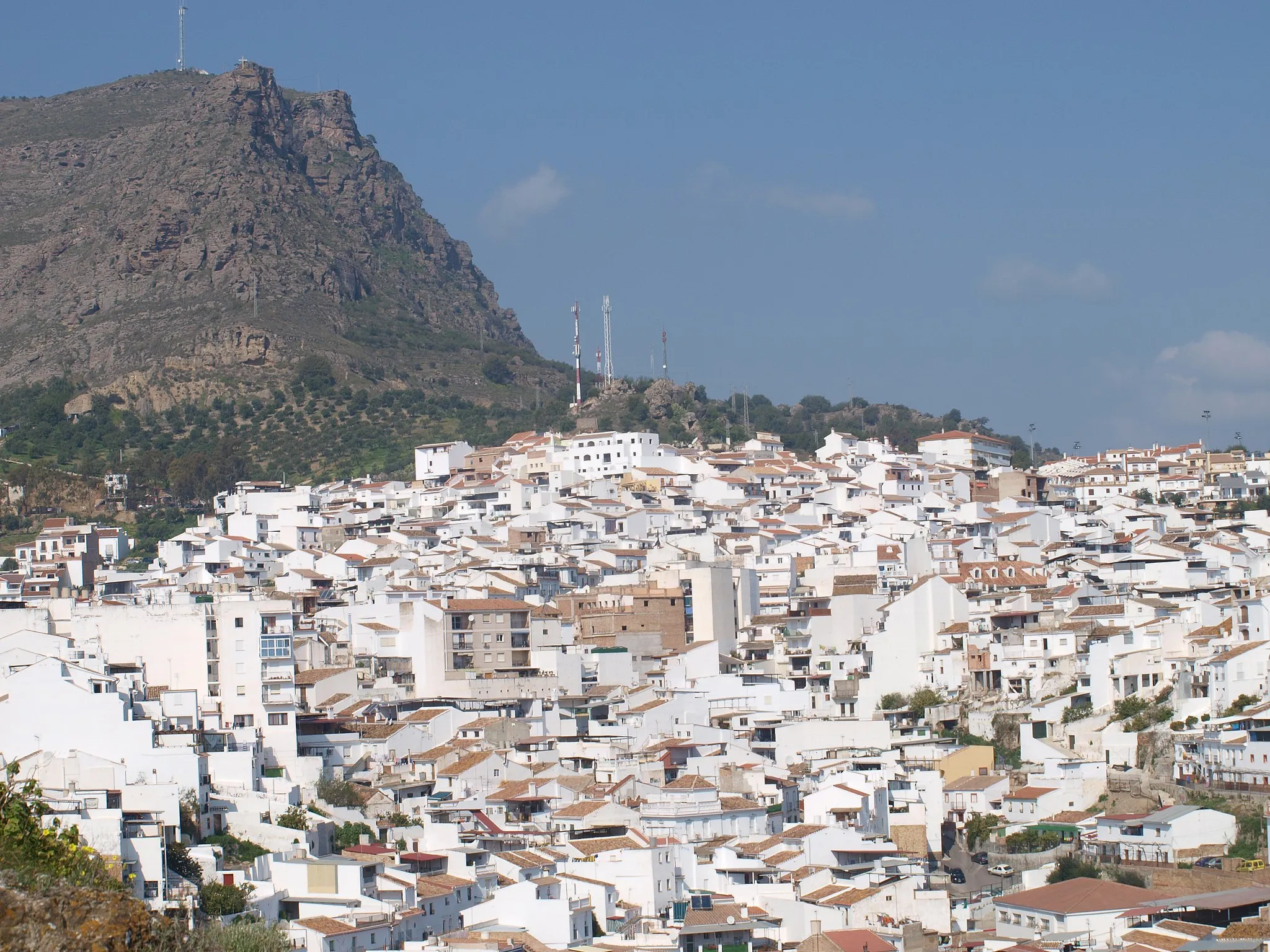 Photo showing: Alora town in Malaga, Andalucia, Spain.
