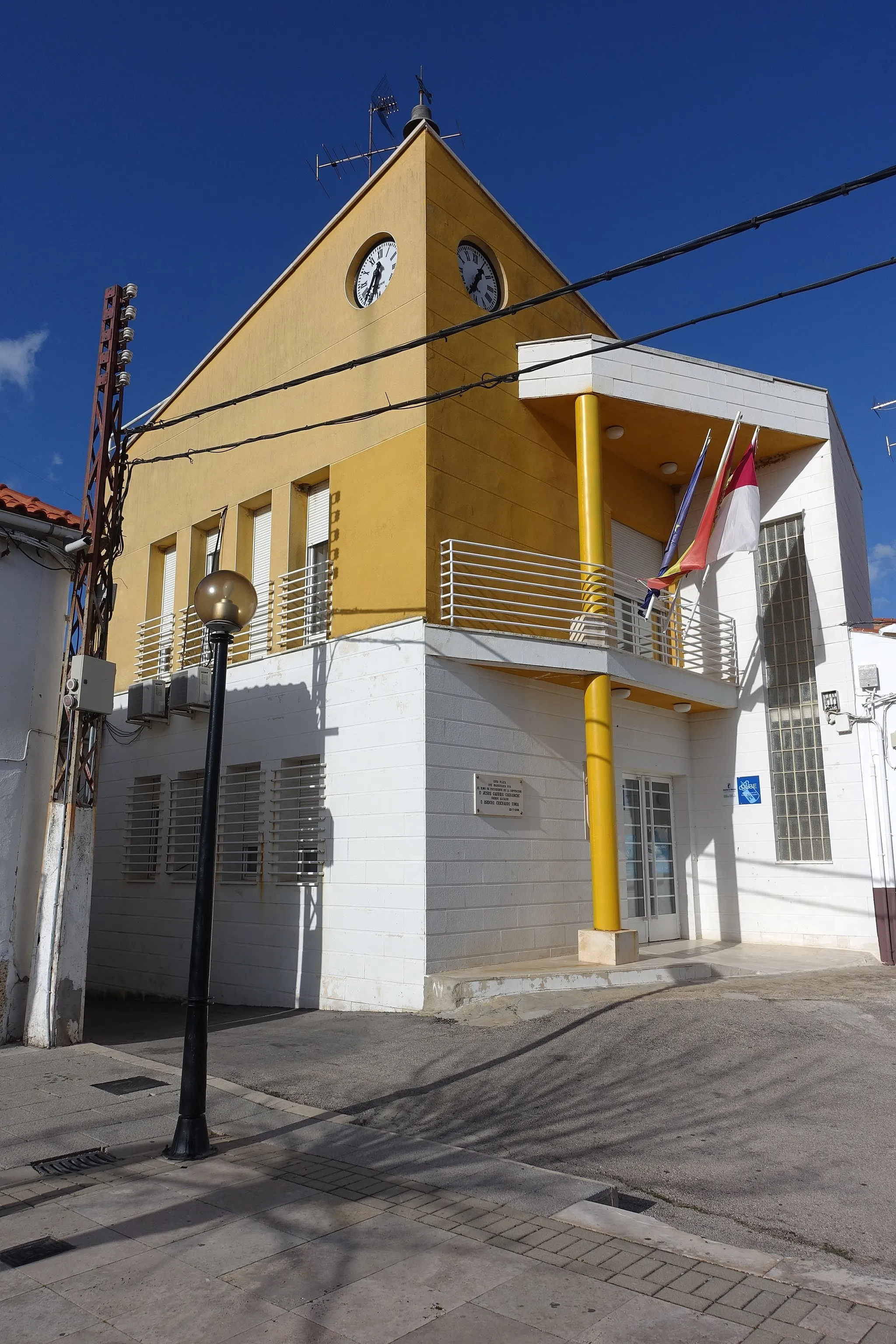 Photo showing: Casa consistorial de San Lorenzo de Calatrava (Ciudad Real, España).