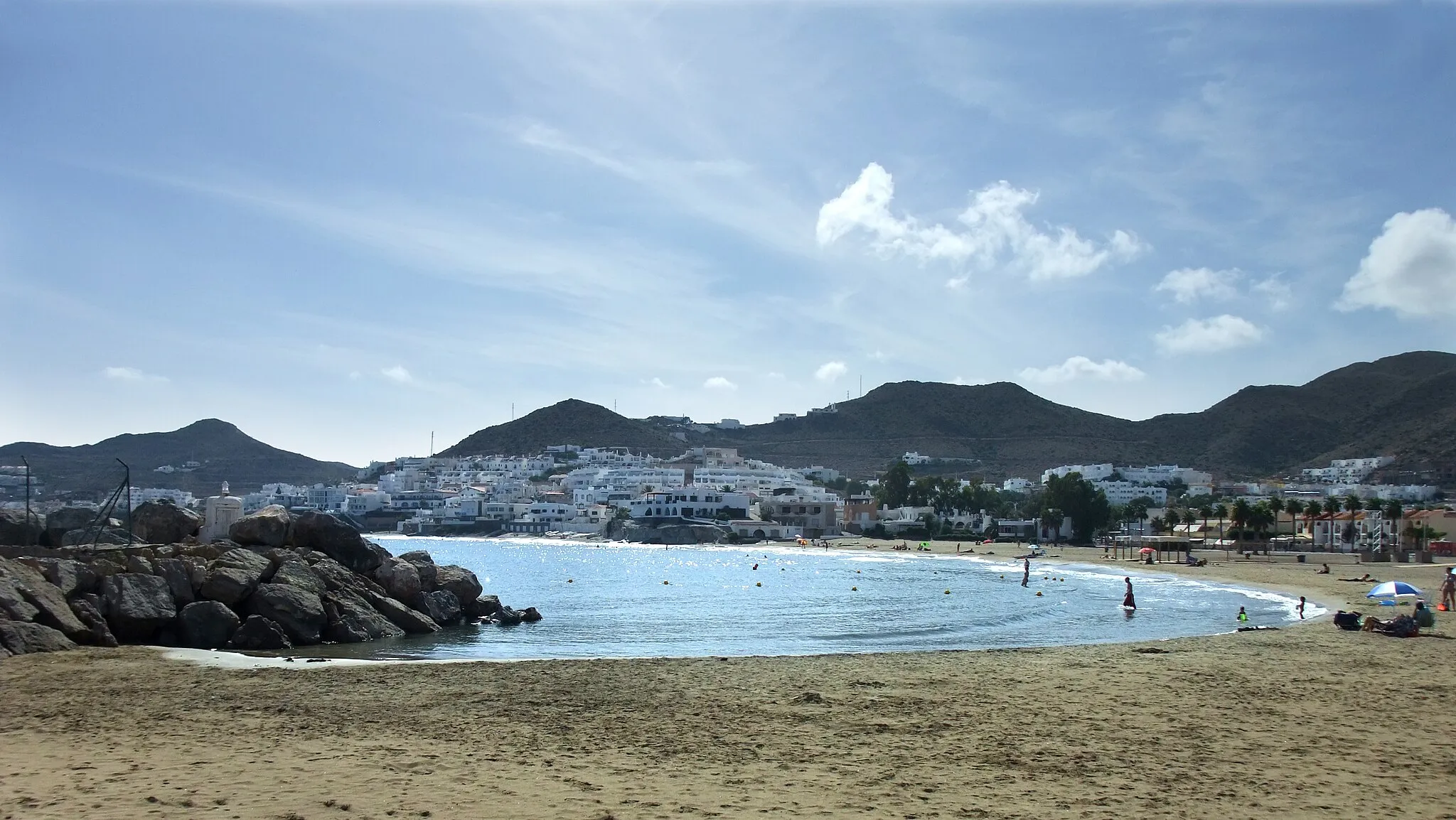 Photo showing: Panorama of San José, Province of Almeria in Spain