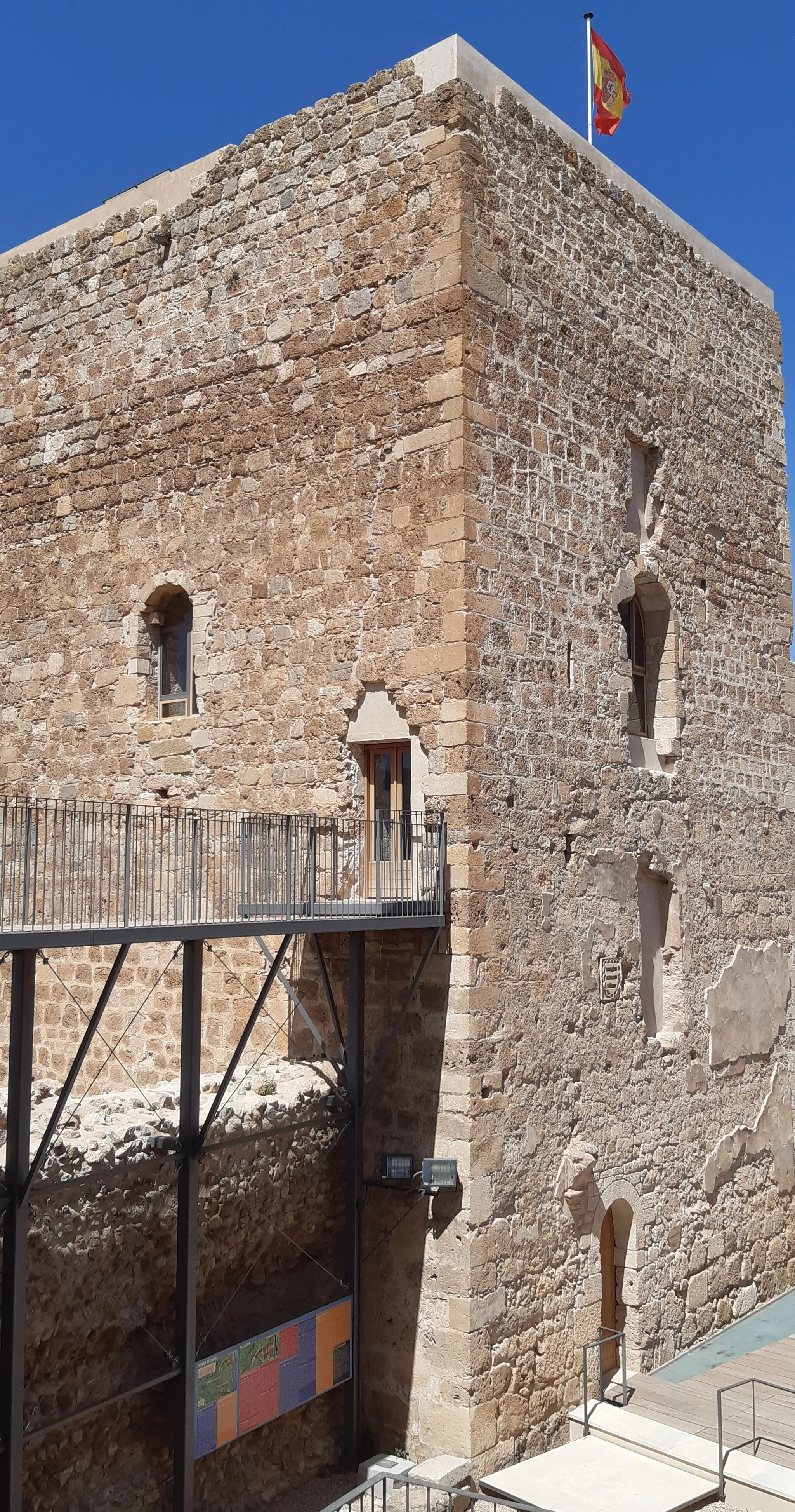 Photo showing: Castillo de La Guardia de Jaén.