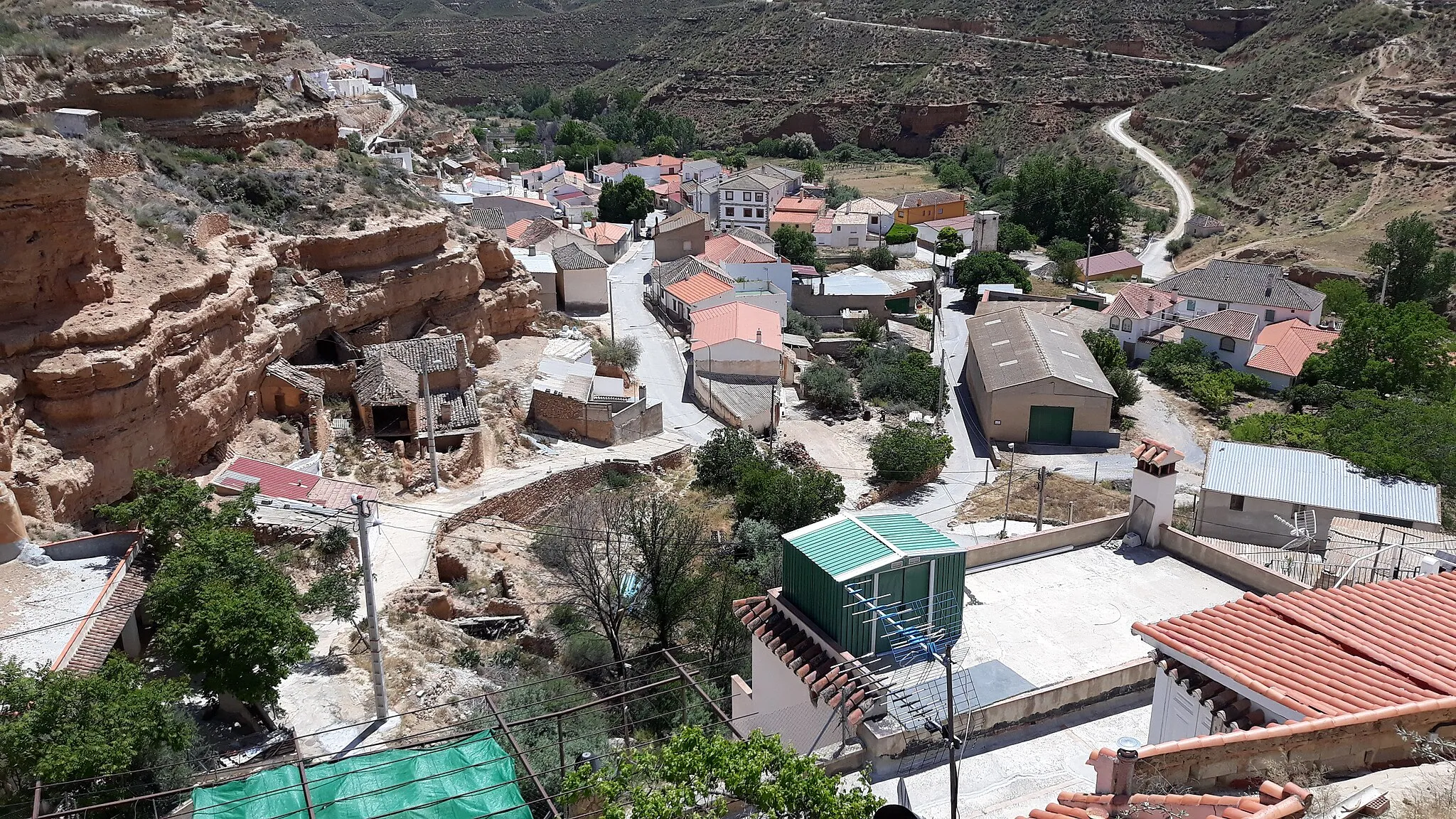 Photo showing: Belerda, un anexo de Guadix (España).