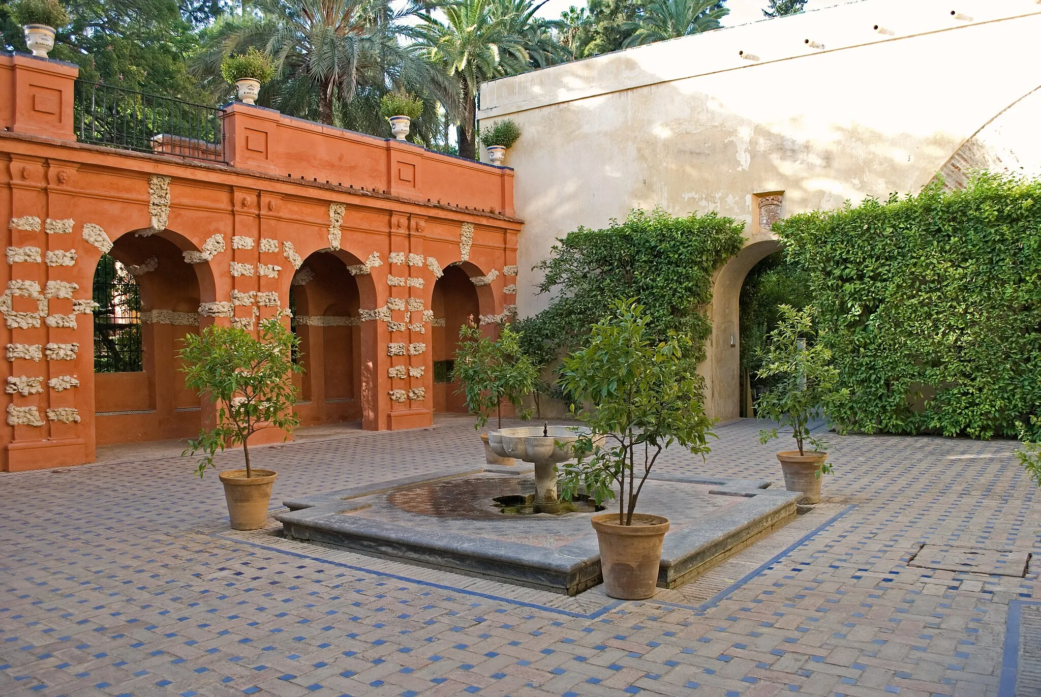 Photo showing: The garden of Troy, Alcazar of Sevilla