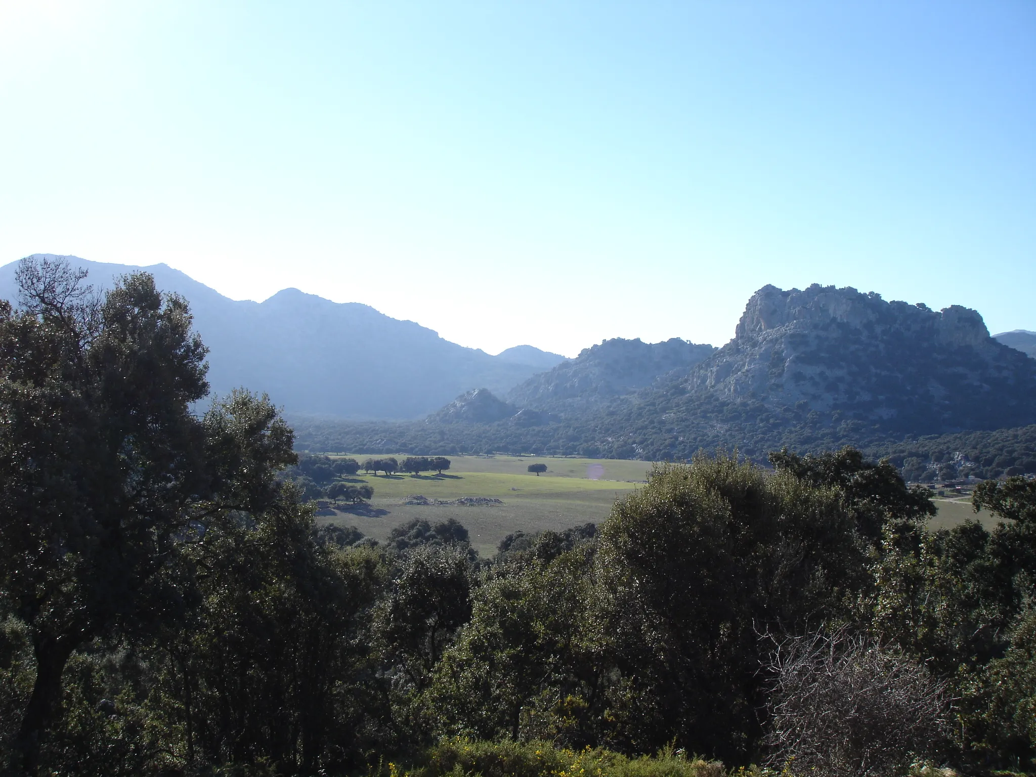 Photo showing: Llanos de Líbar, a karstic landform (polje), Andalusia, Spain