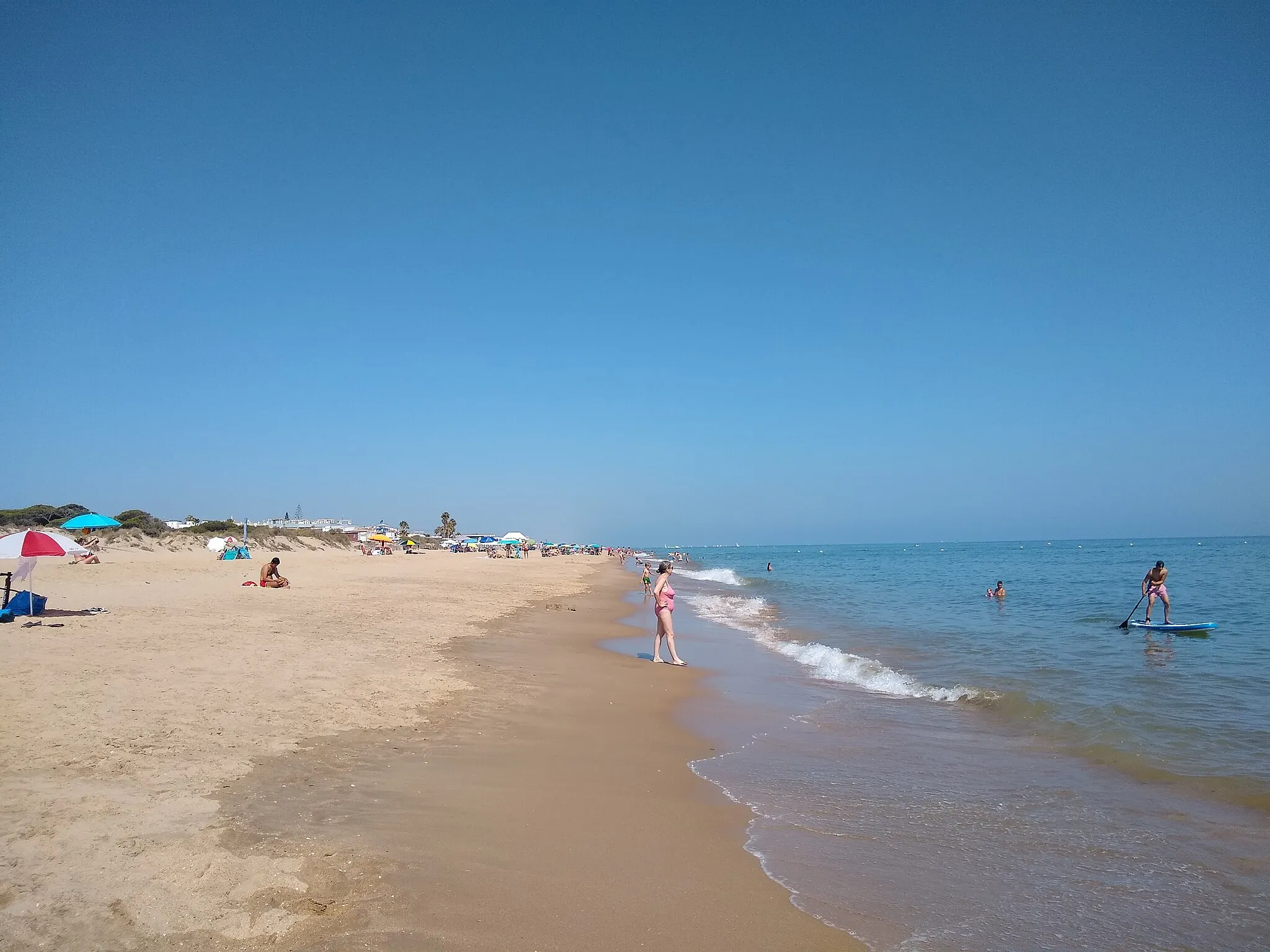 Photo showing: Playa de Isla Cristina, provincia de Huelva, Andalucía, España.