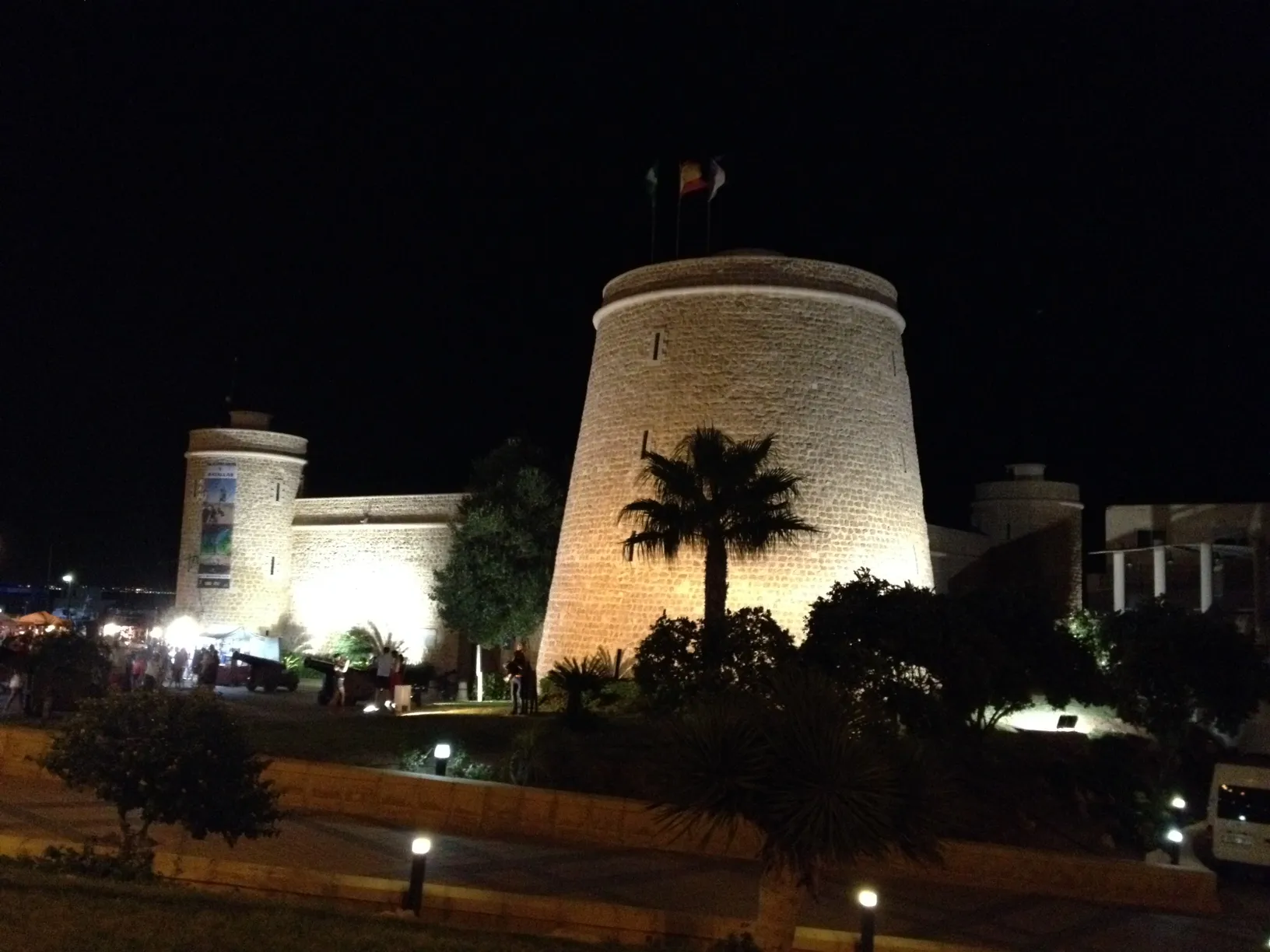Photo showing: Castello in notturna