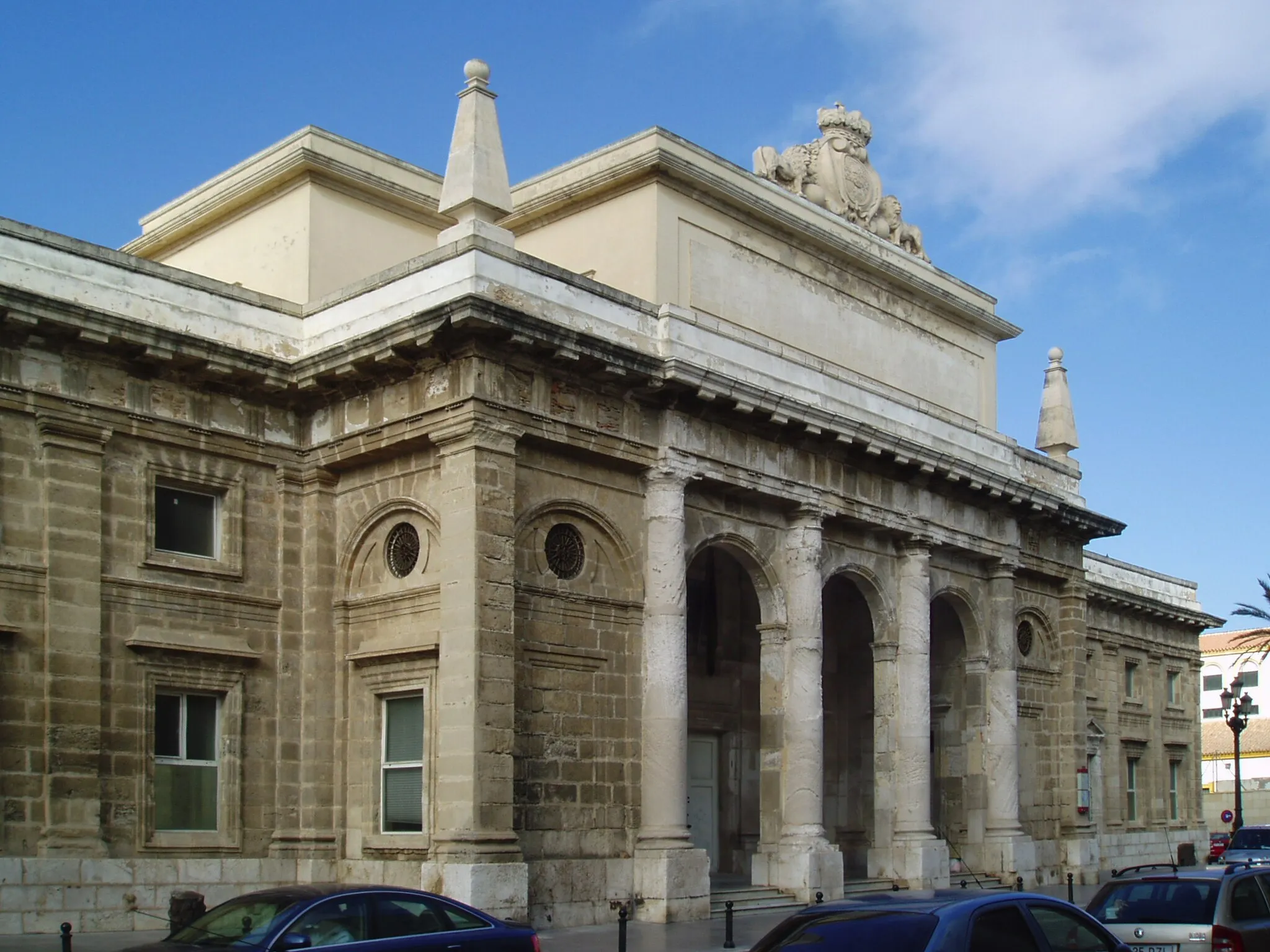 Photo showing: Cárcel Real de Cádiz, de estilo neoclásico.
