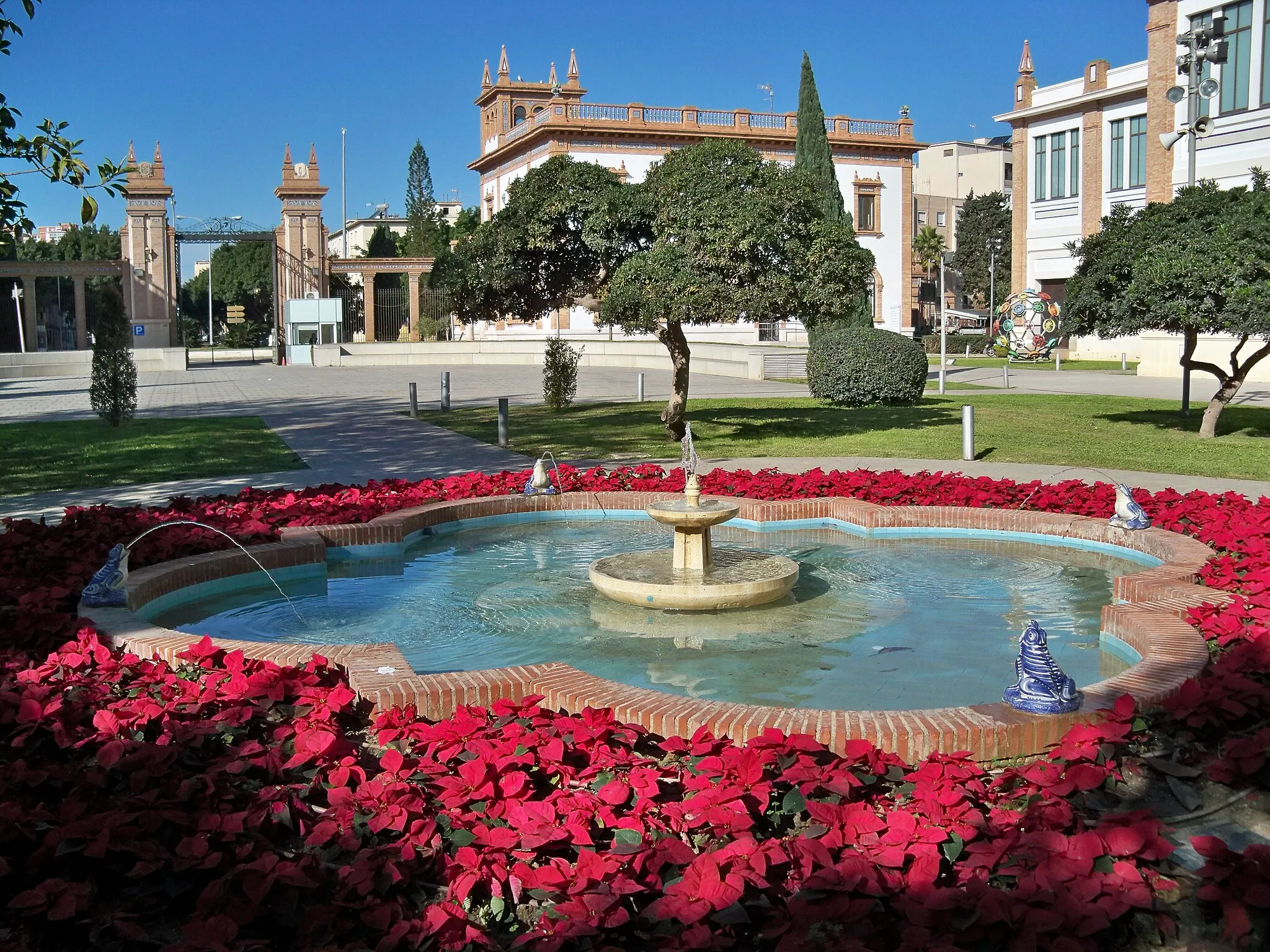 Photo showing: Fuente de Tabacalera, Málaga, España.