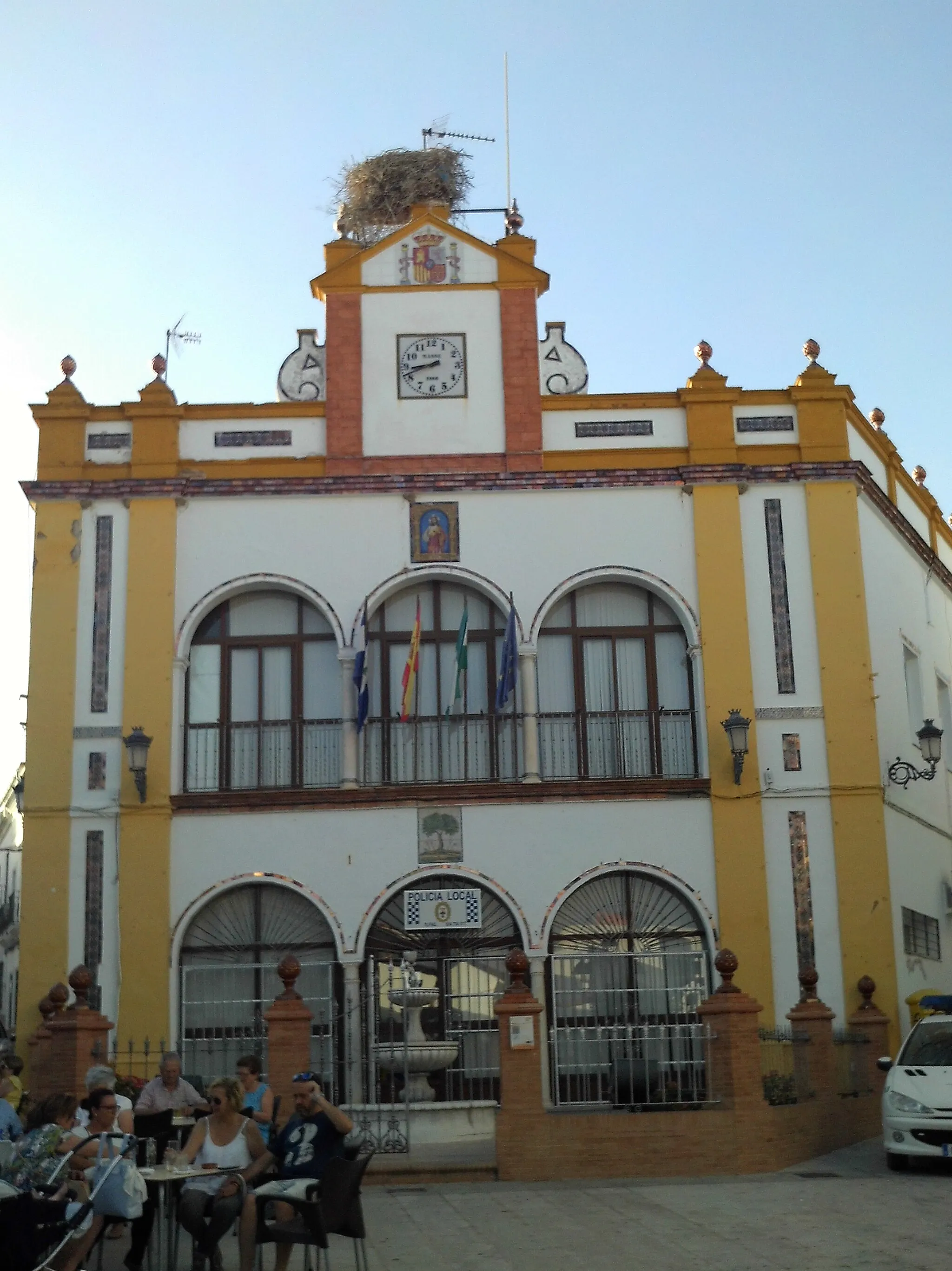 Photo showing: Ayuntamiento de Huévar del Aljarafe, provincia de Sevilla, Andalucía, España.