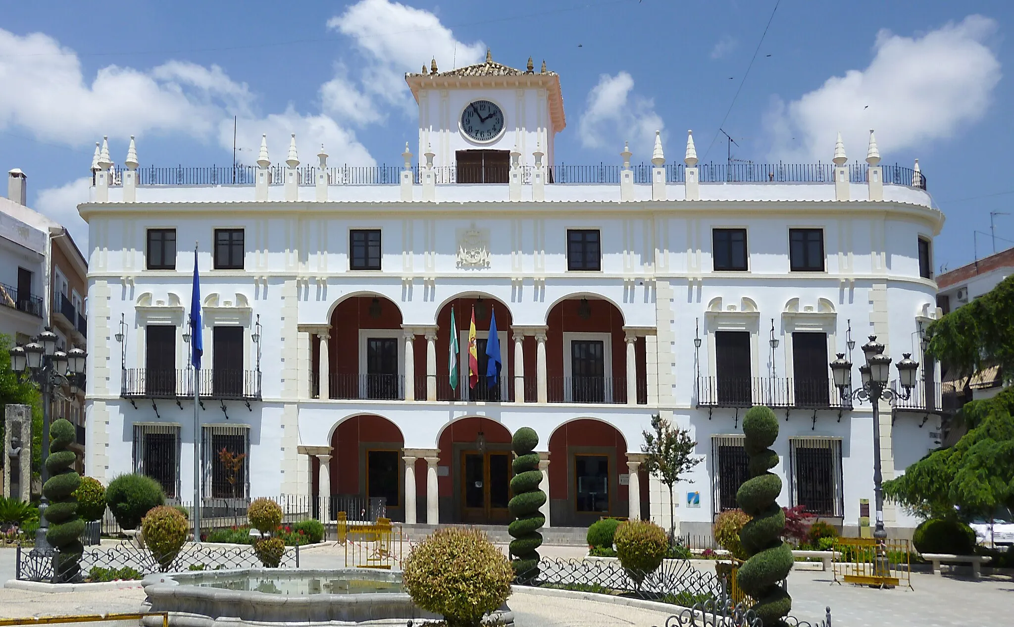 Photo showing: The town hall of Priego de Córdoba