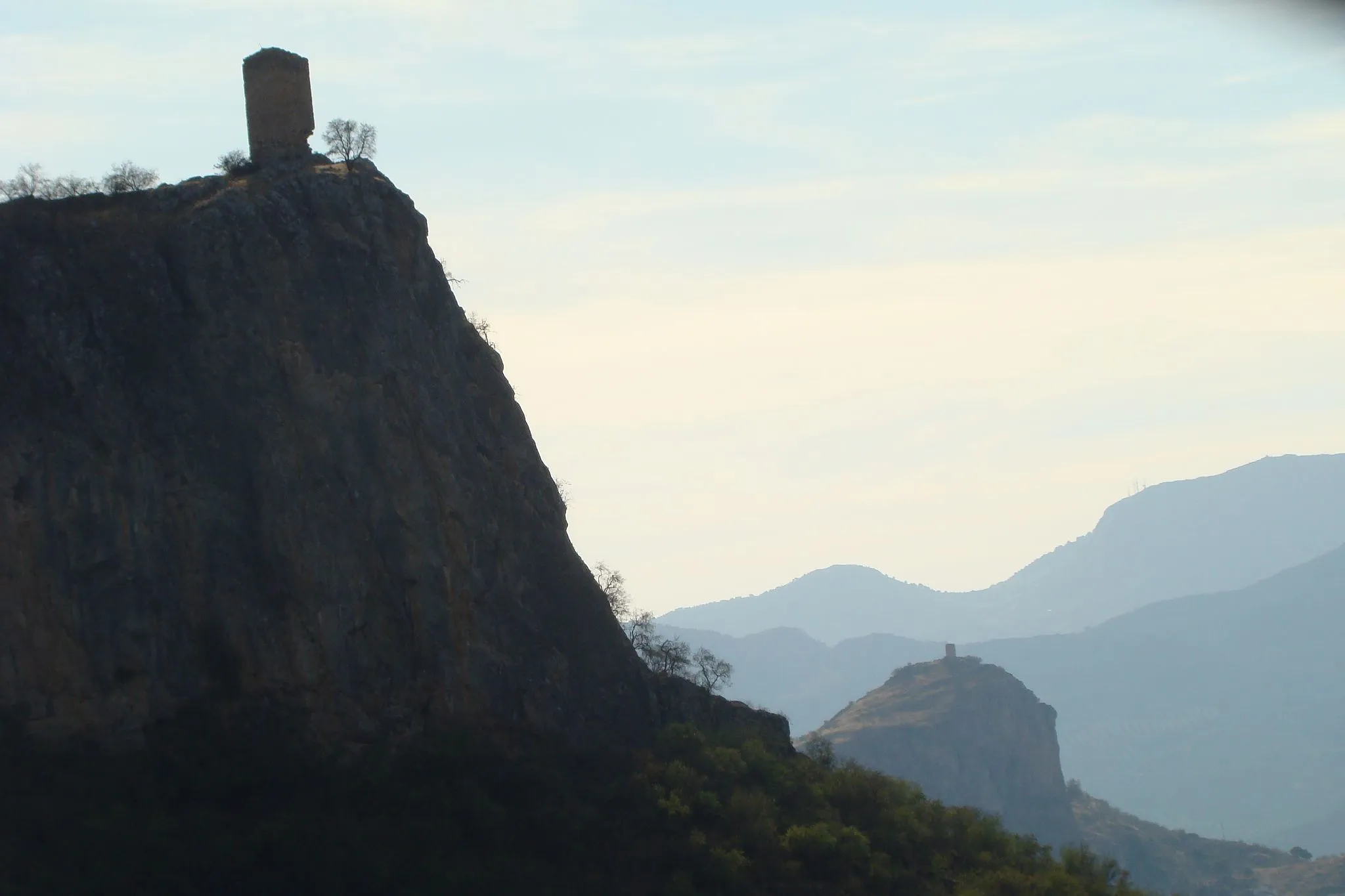 Photo showing: Vista de la atalaya de Mingoandrés, en Moclín