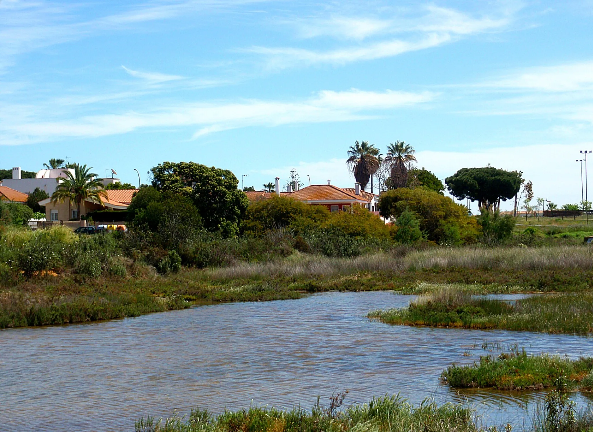 Photo showing: Marismas en la localidad de Bellavista, municipio de Aljaraque (Huelva, España).