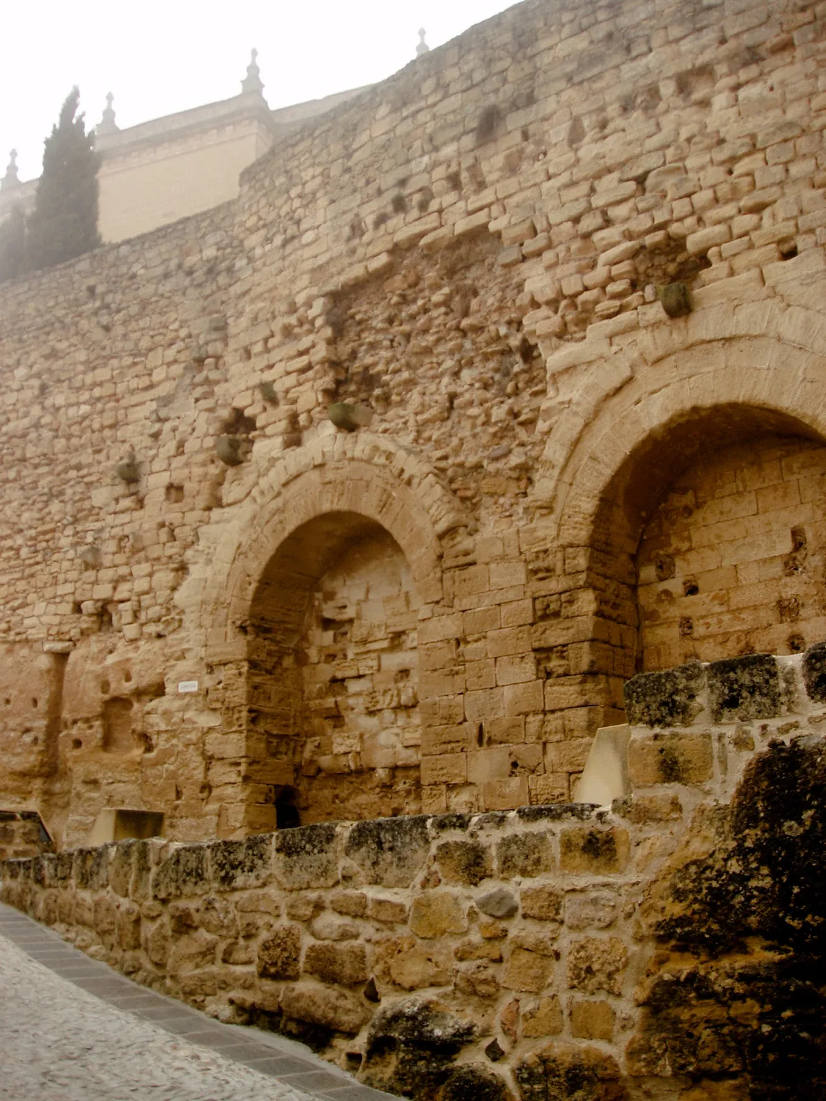 Photo showing: Acceso a la fortaleza de La Mota