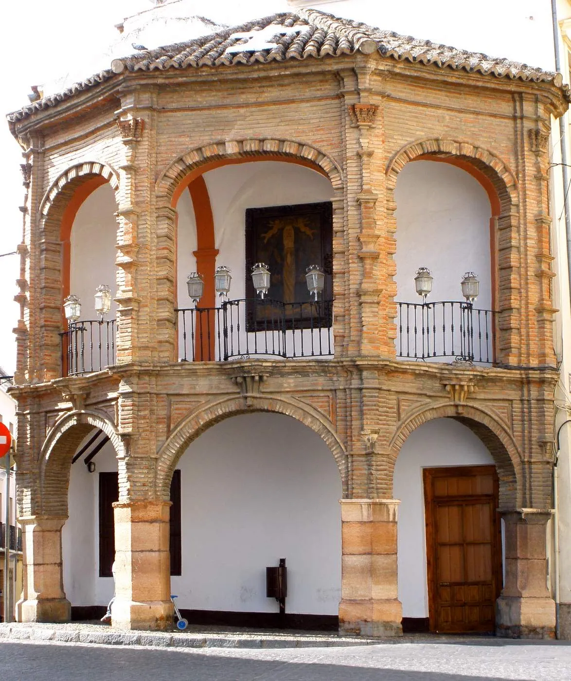 Photo showing: Capilla Tribuna de la Cruz Blanca (Antequera, Málaga)