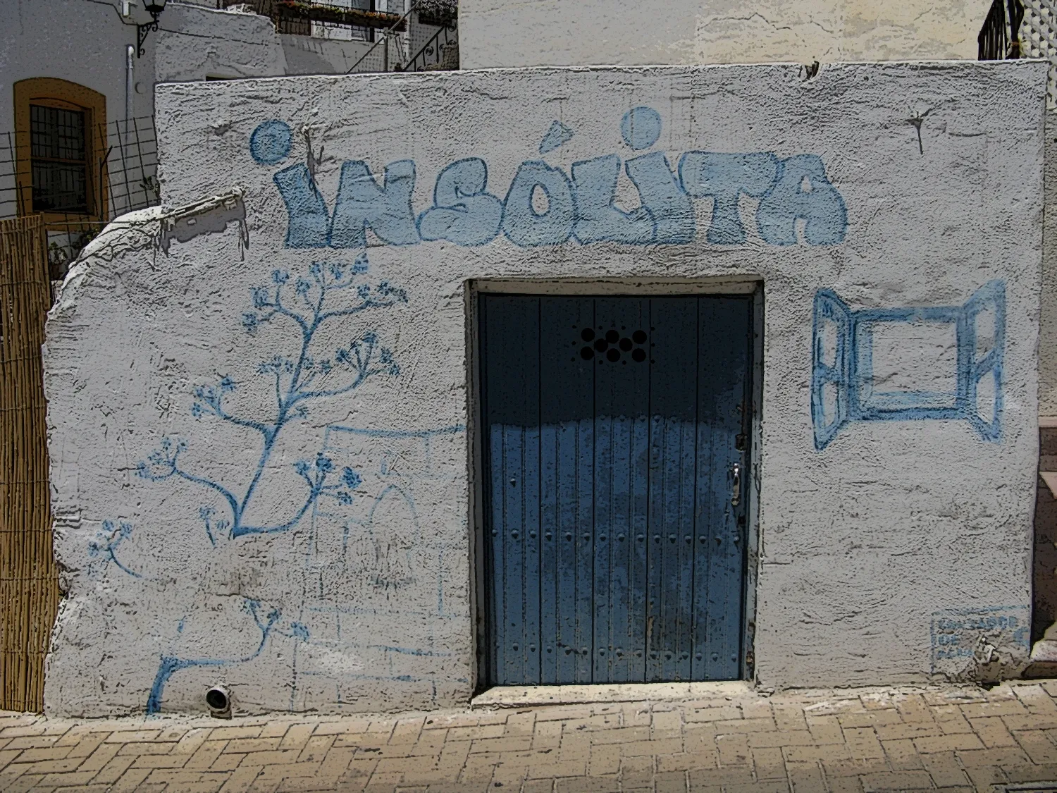 Photo showing: Decorated House in Nijar, Cabo de Gato Spain