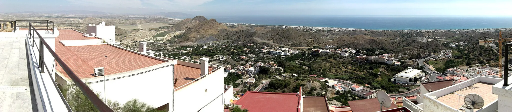 Photo showing: Mirador del castillo - vista panorámica