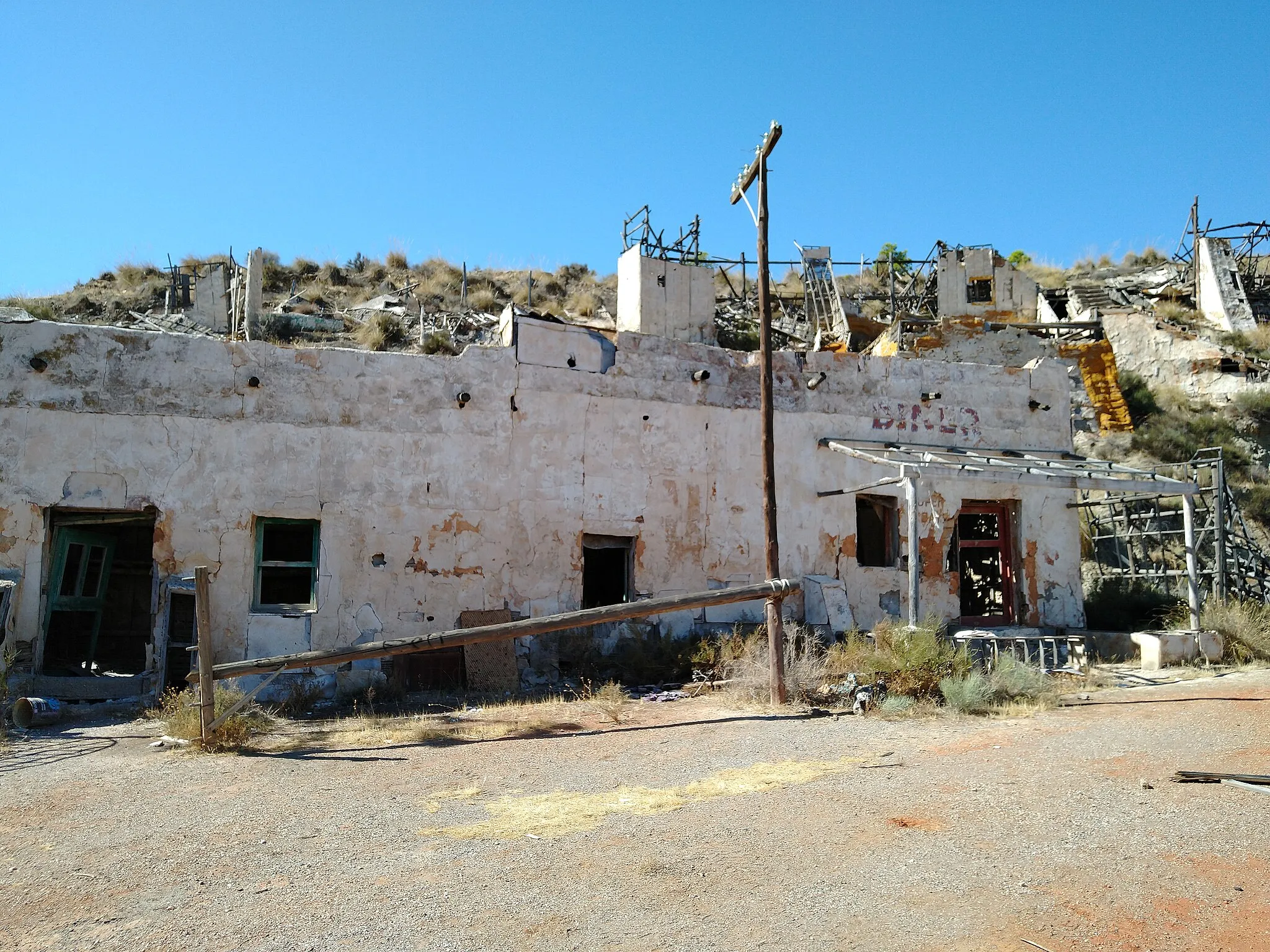 Photo showing: fortaleza de el Cóndor, lugar de rodaje cinematográfico en el desierto de Tabernas, Almería.