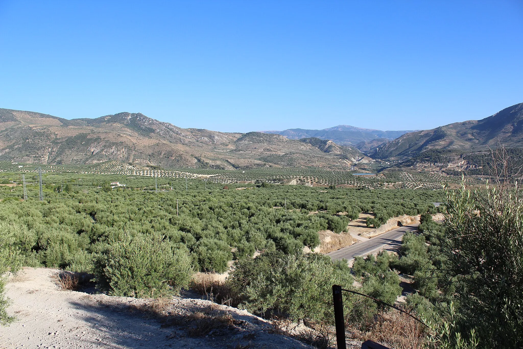 Photo showing: Paisajes de Pegalajar, hacia el Sureste.