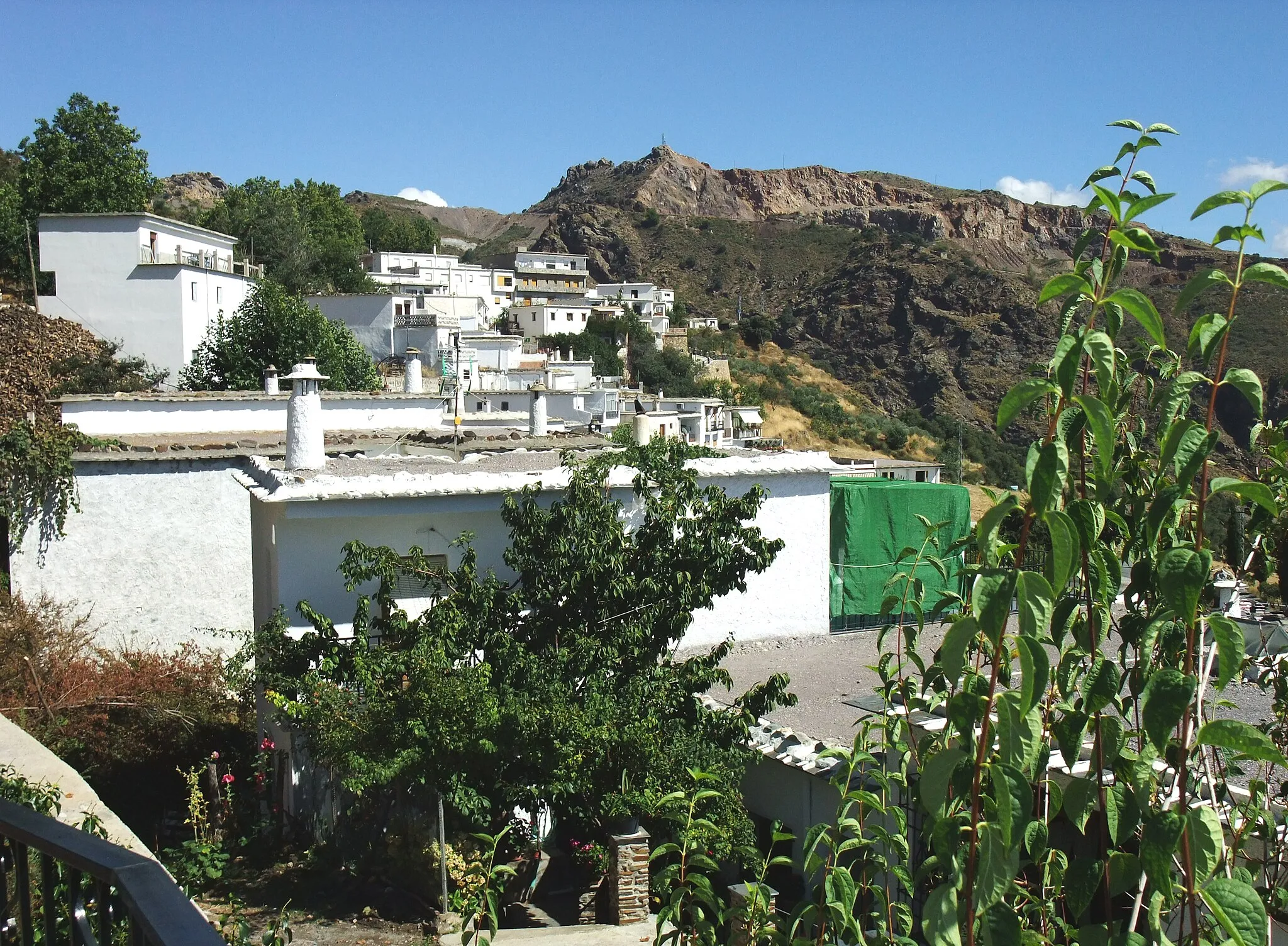 Photo showing: View at Busquistar, village in Andalusia, Spain