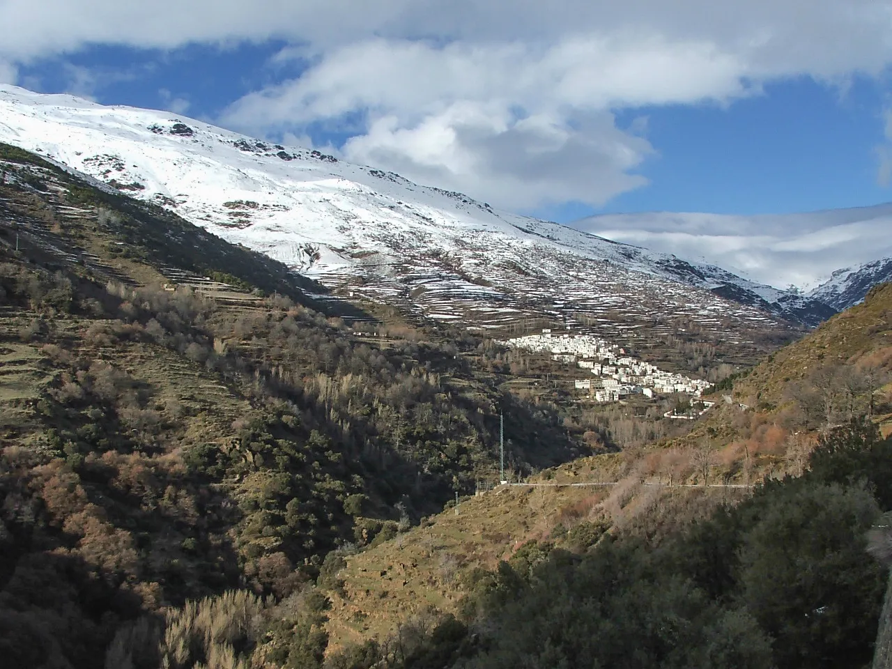 Photo showing: Vista general de Trevélez