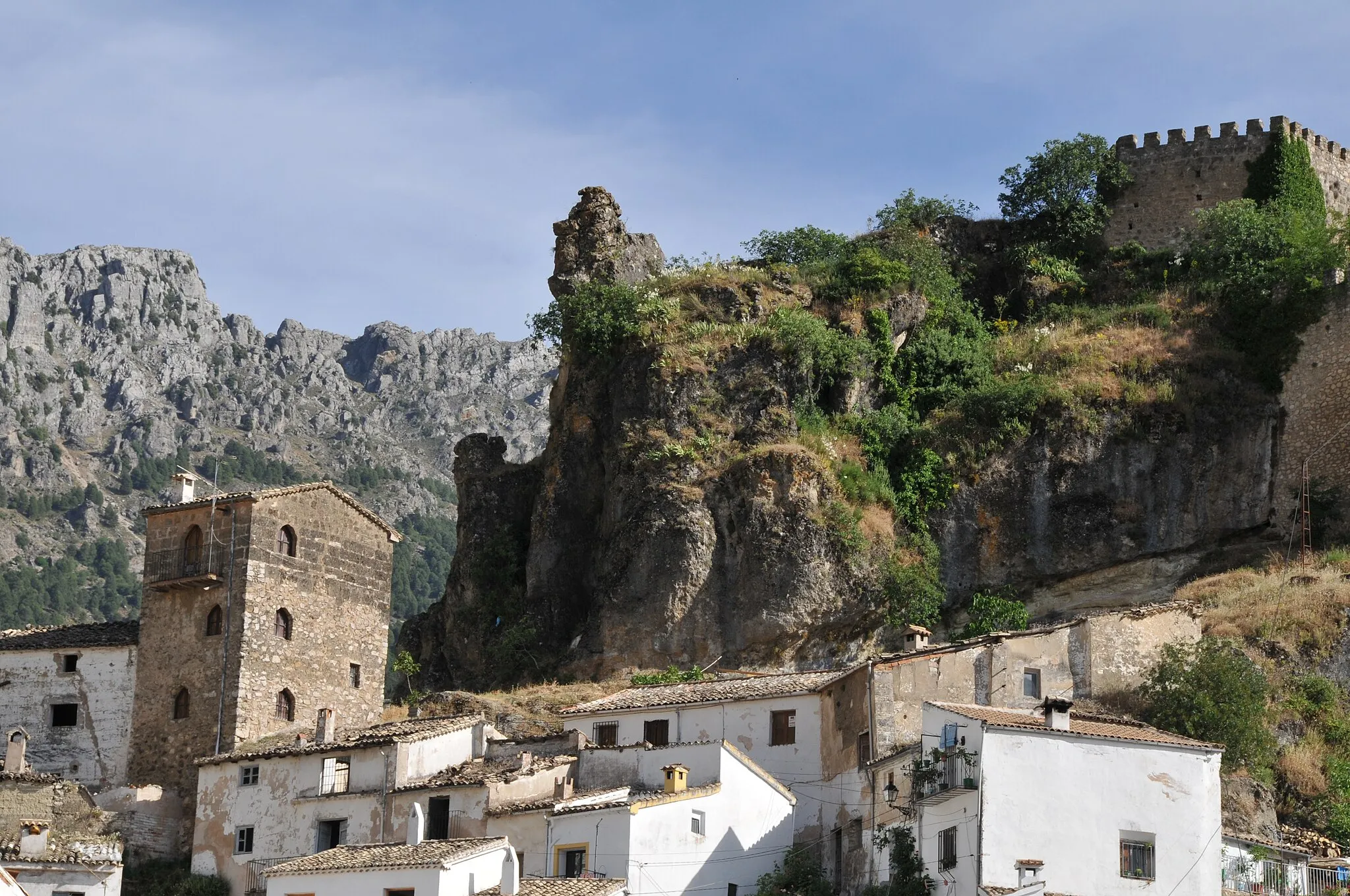 Photo showing: CAZORLA. VISTA PARCIAL DEL CASTILLO