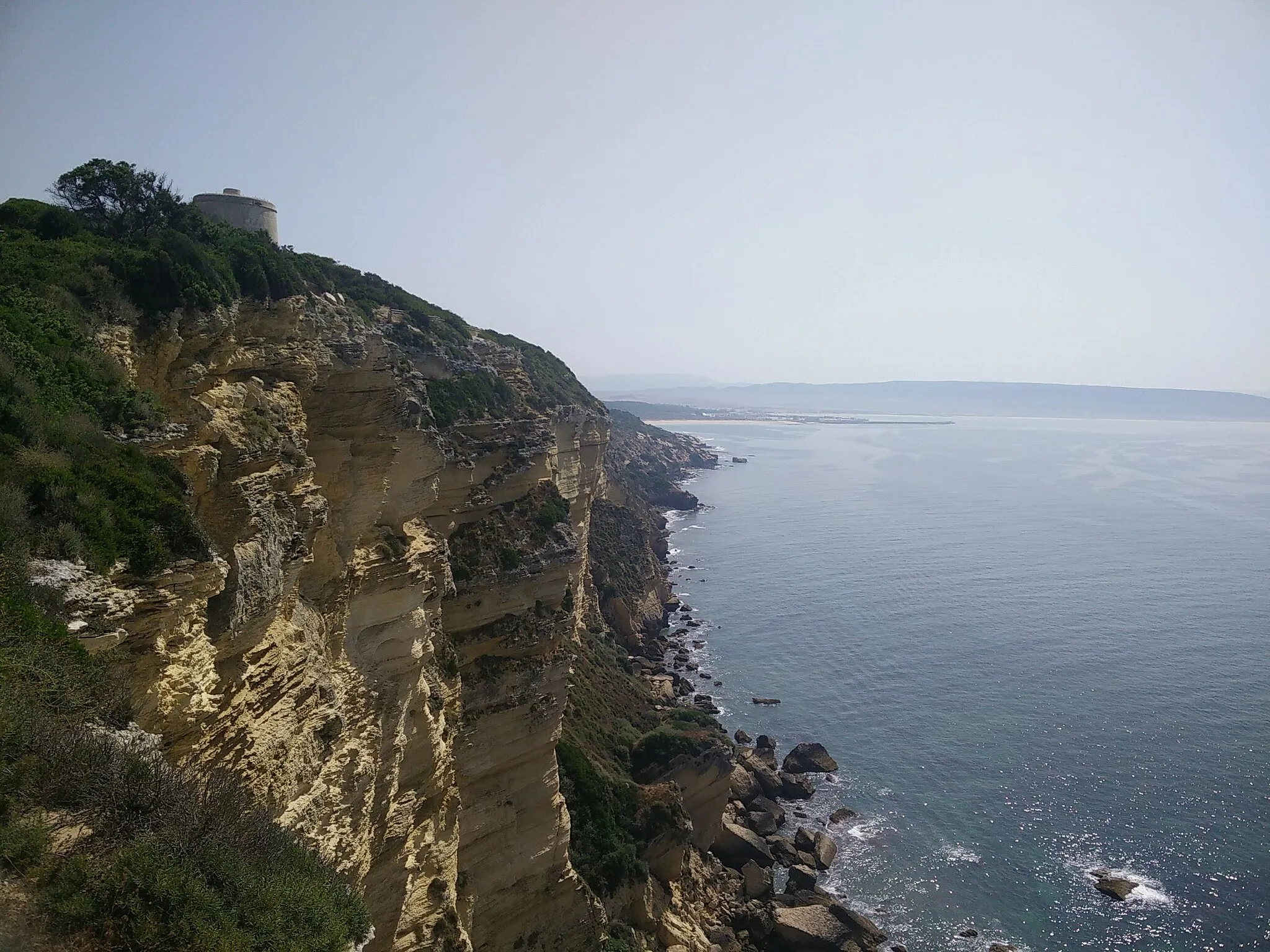 Photo showing: Vista del barranco de  barbate