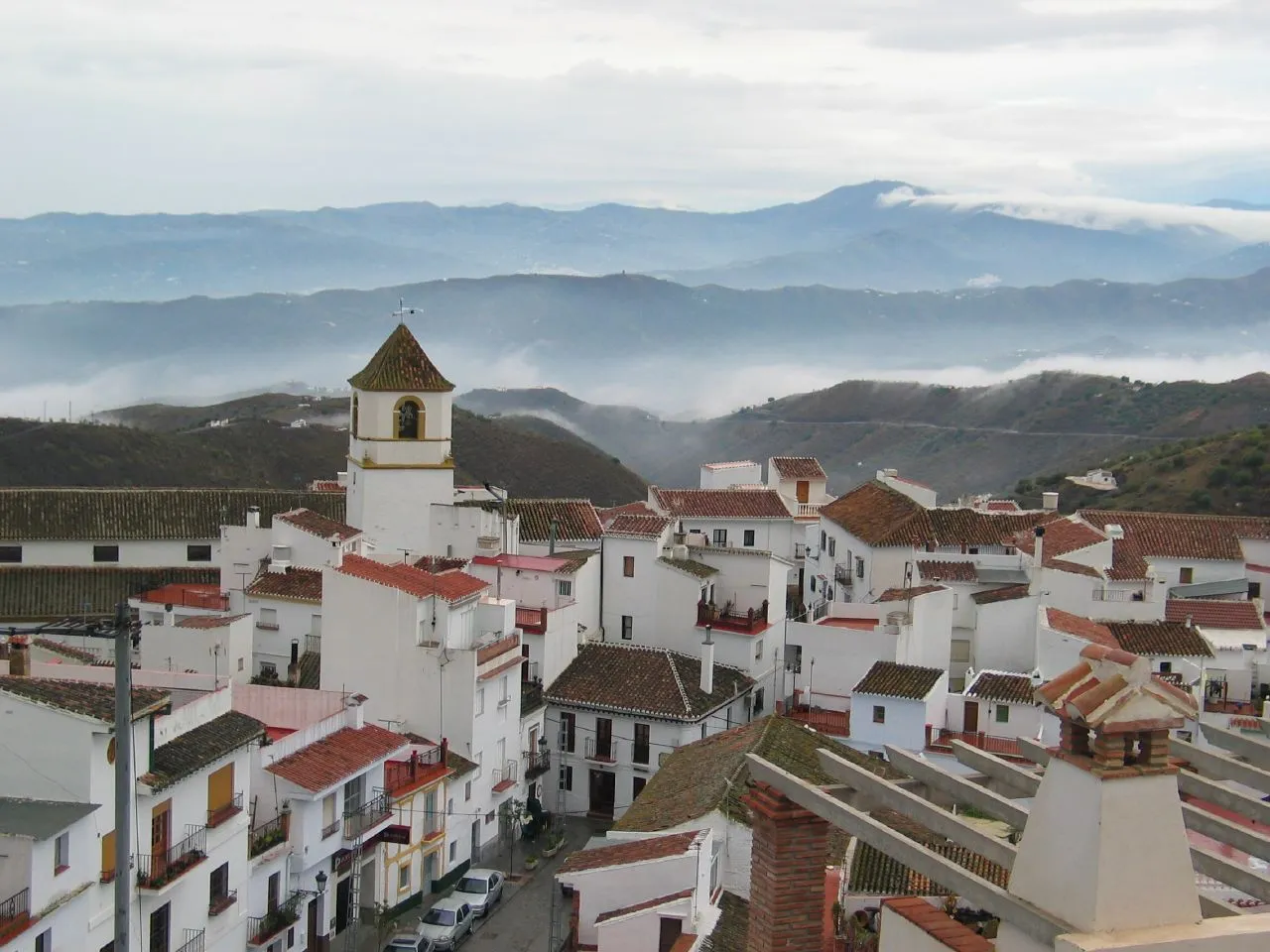 Photo showing: View of Canillas de Aceituno, Spain.