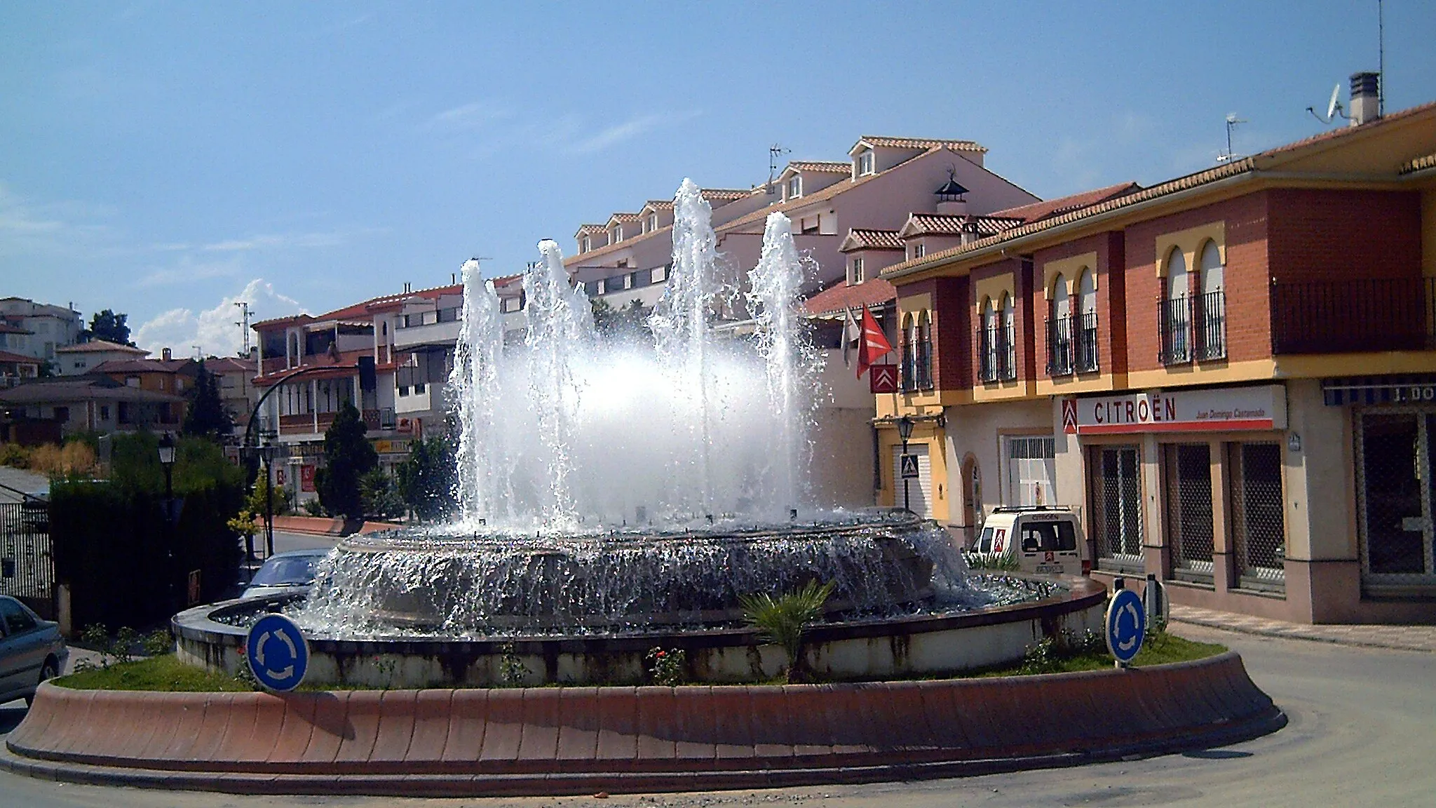 Photo showing: Entrance fountaine in Alfacar