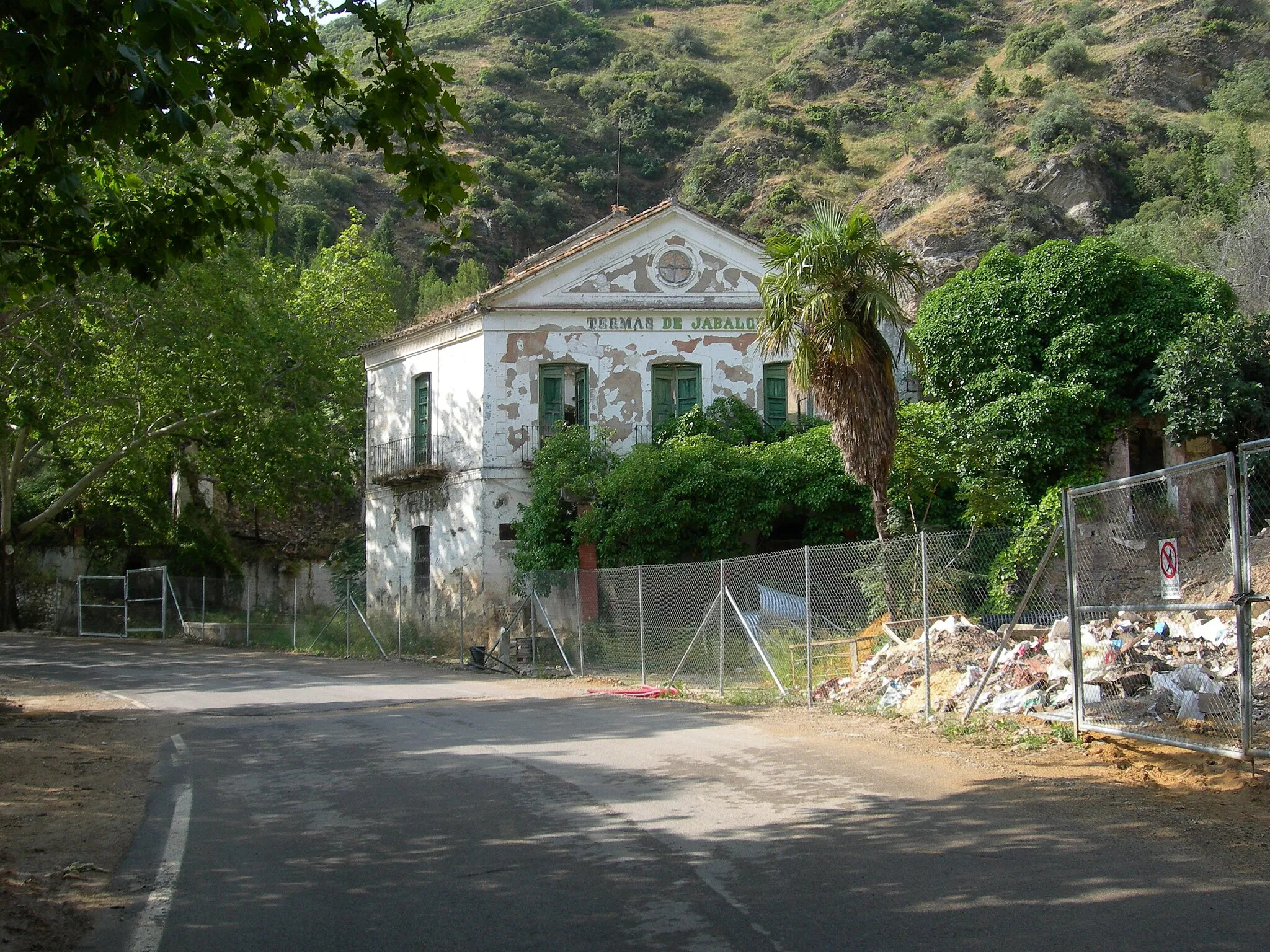 Photo showing: Estado actual del edificio de los baños de Jabalcuz (Jaén)